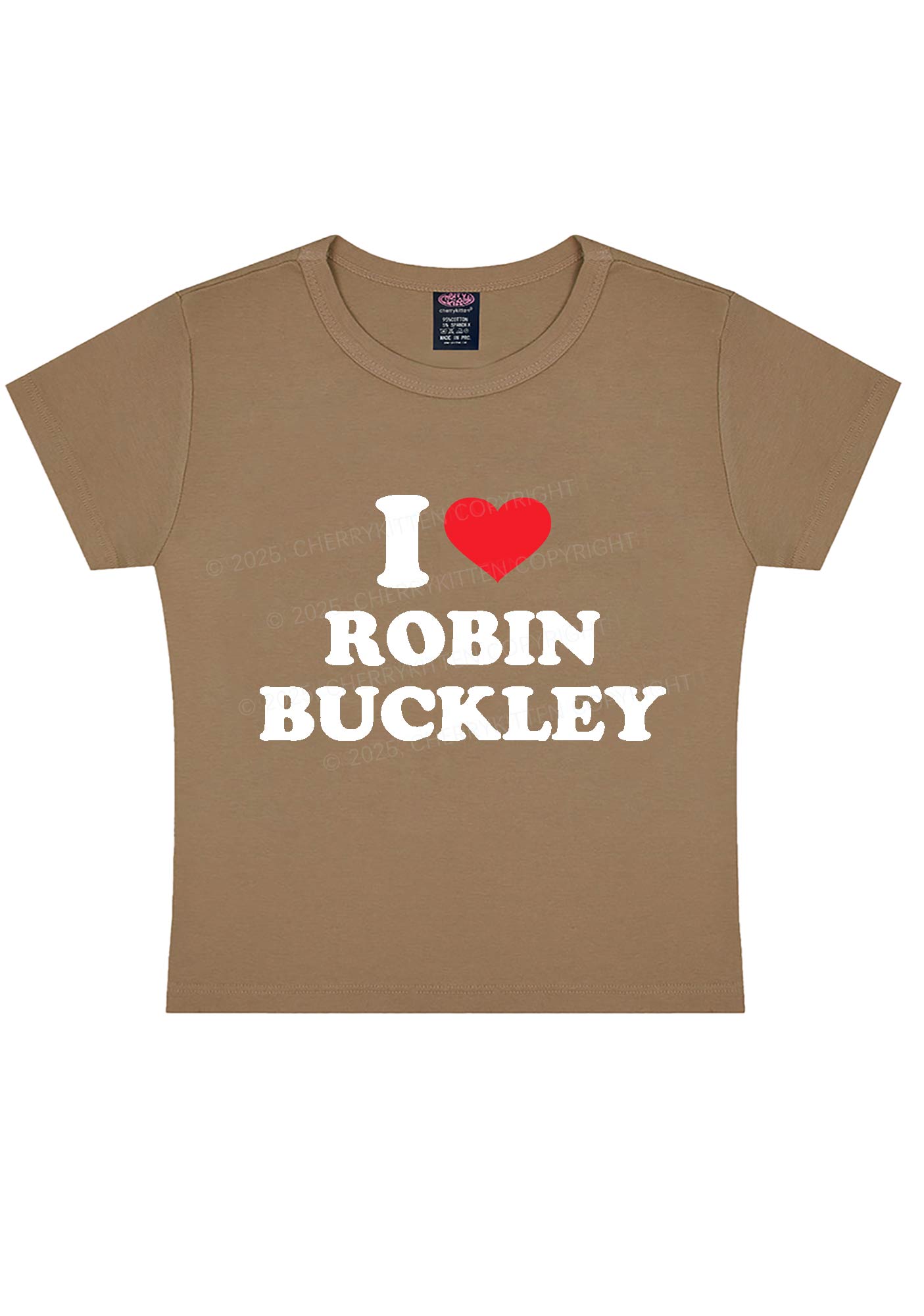 I Love RB Pride Y2K Baby Tee Cherrykitten