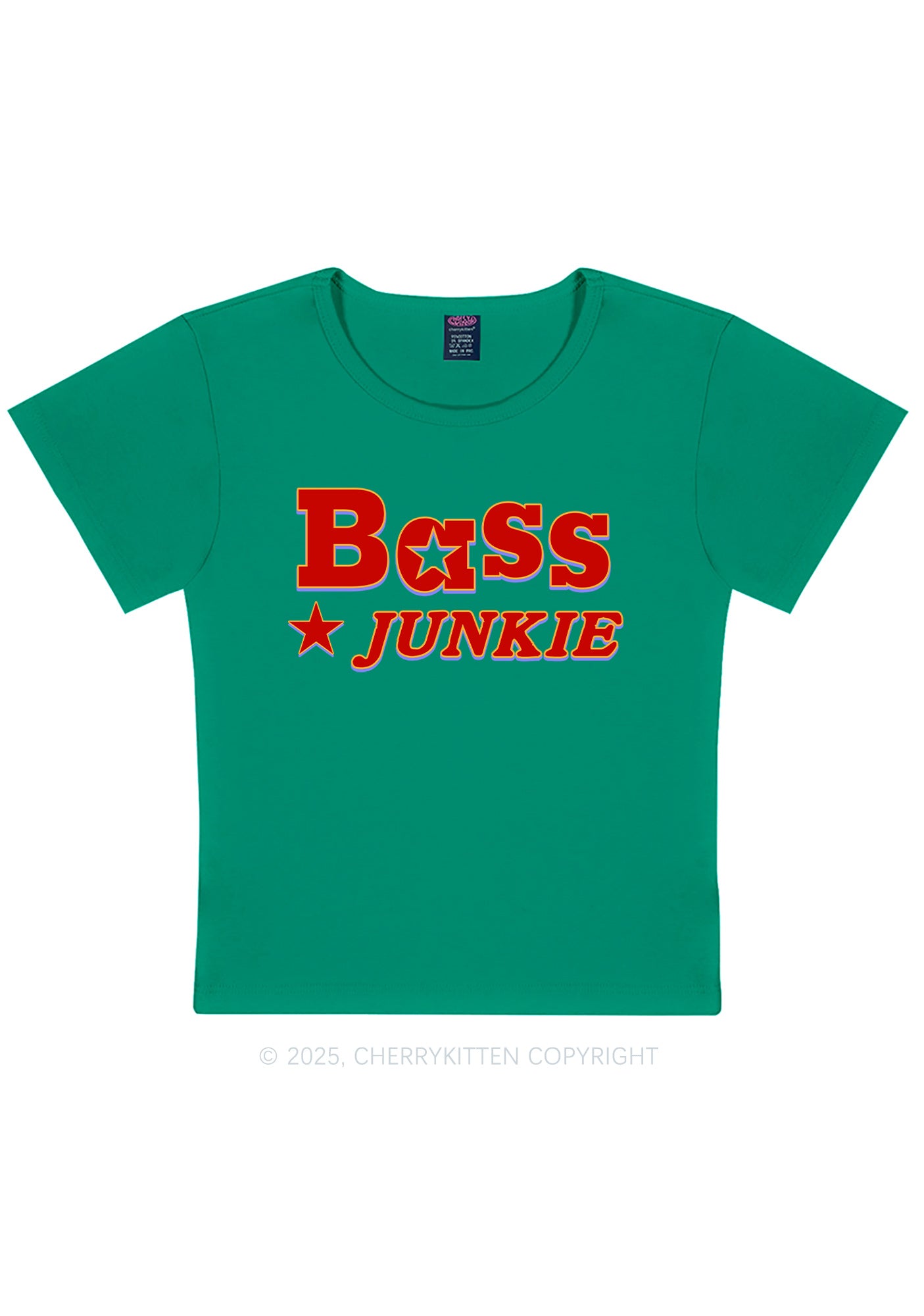 Bass Jxxkie Y2K Baby Tee Cherrykitten