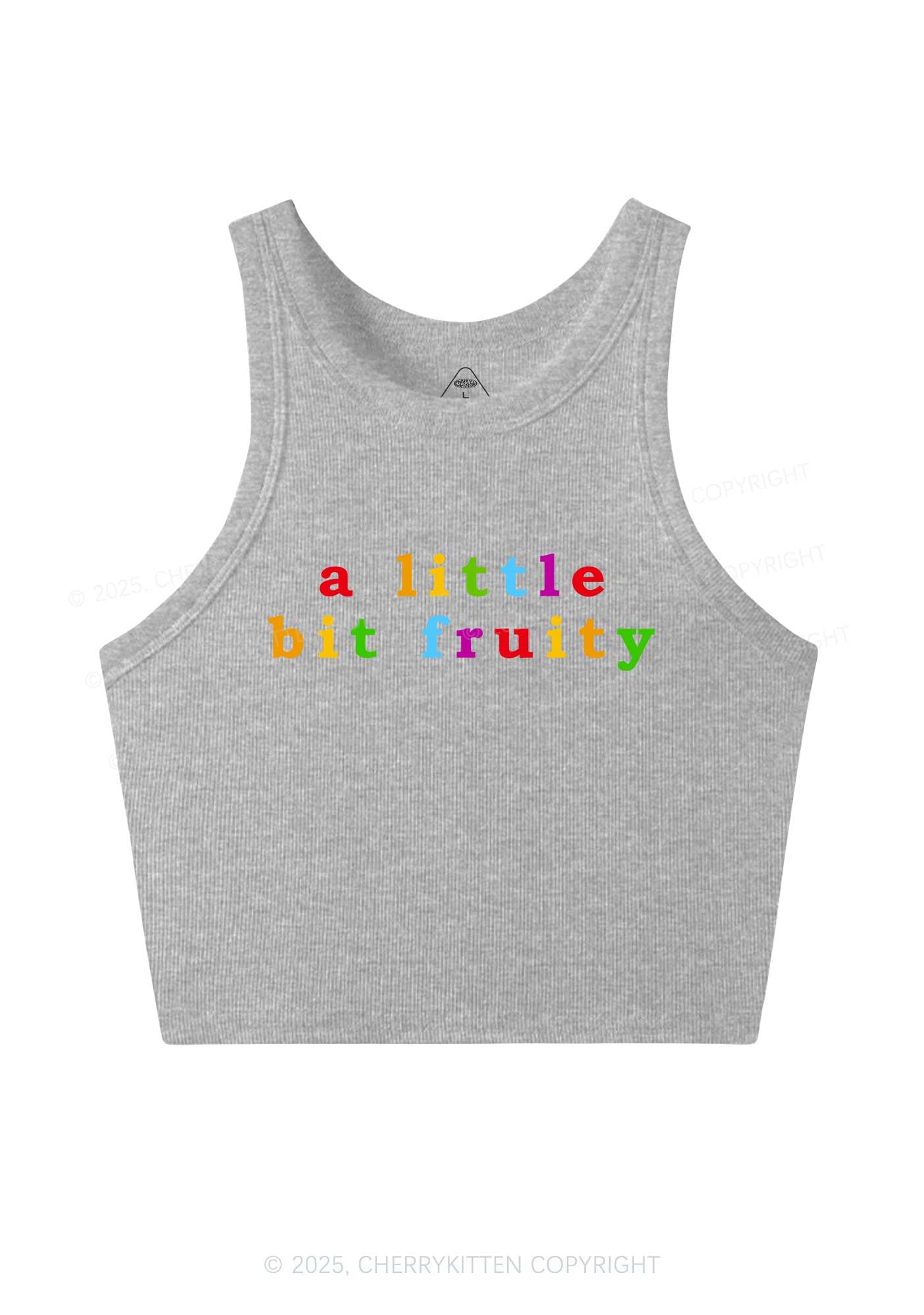 A Little Bit Fruity Y2K Crop Tank Top Cherrykitten