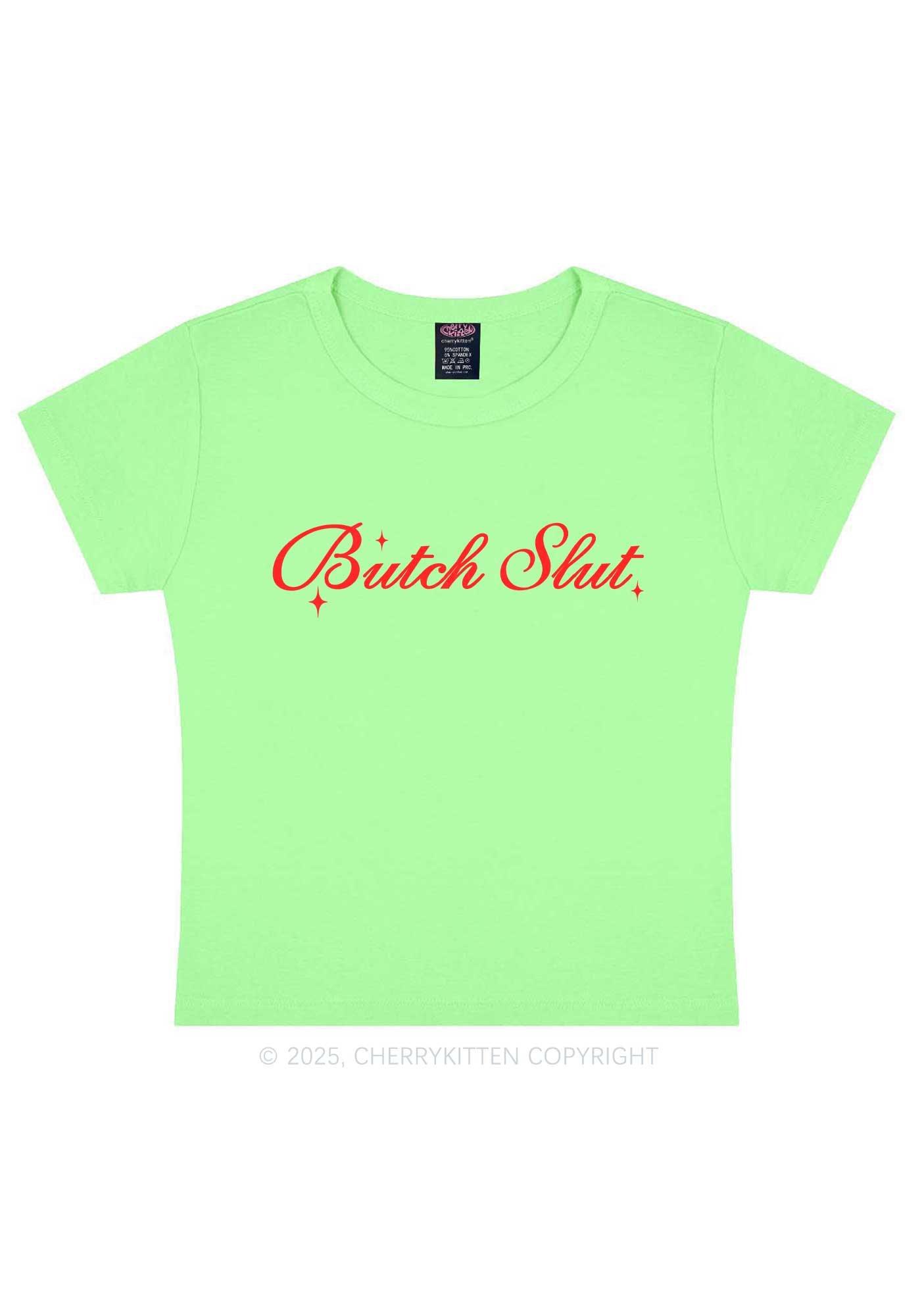 Bxxch Slxt Y2K Baby Tee Cherrykitten