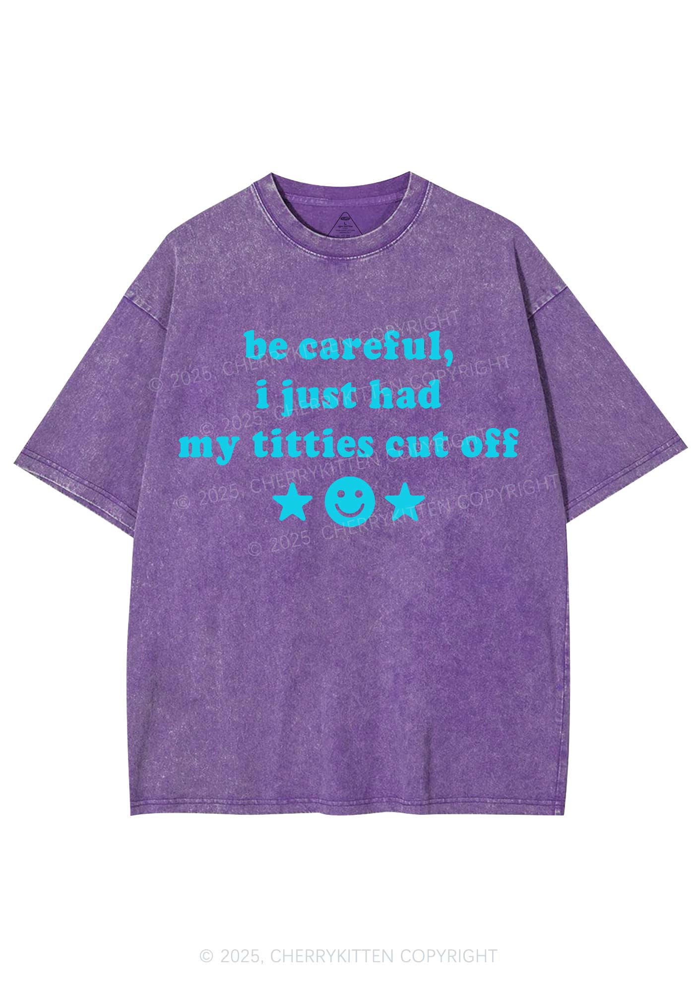 Just Had Txtties Cut Off Pride Y2K Shirts Washed Tee Cherrykitten