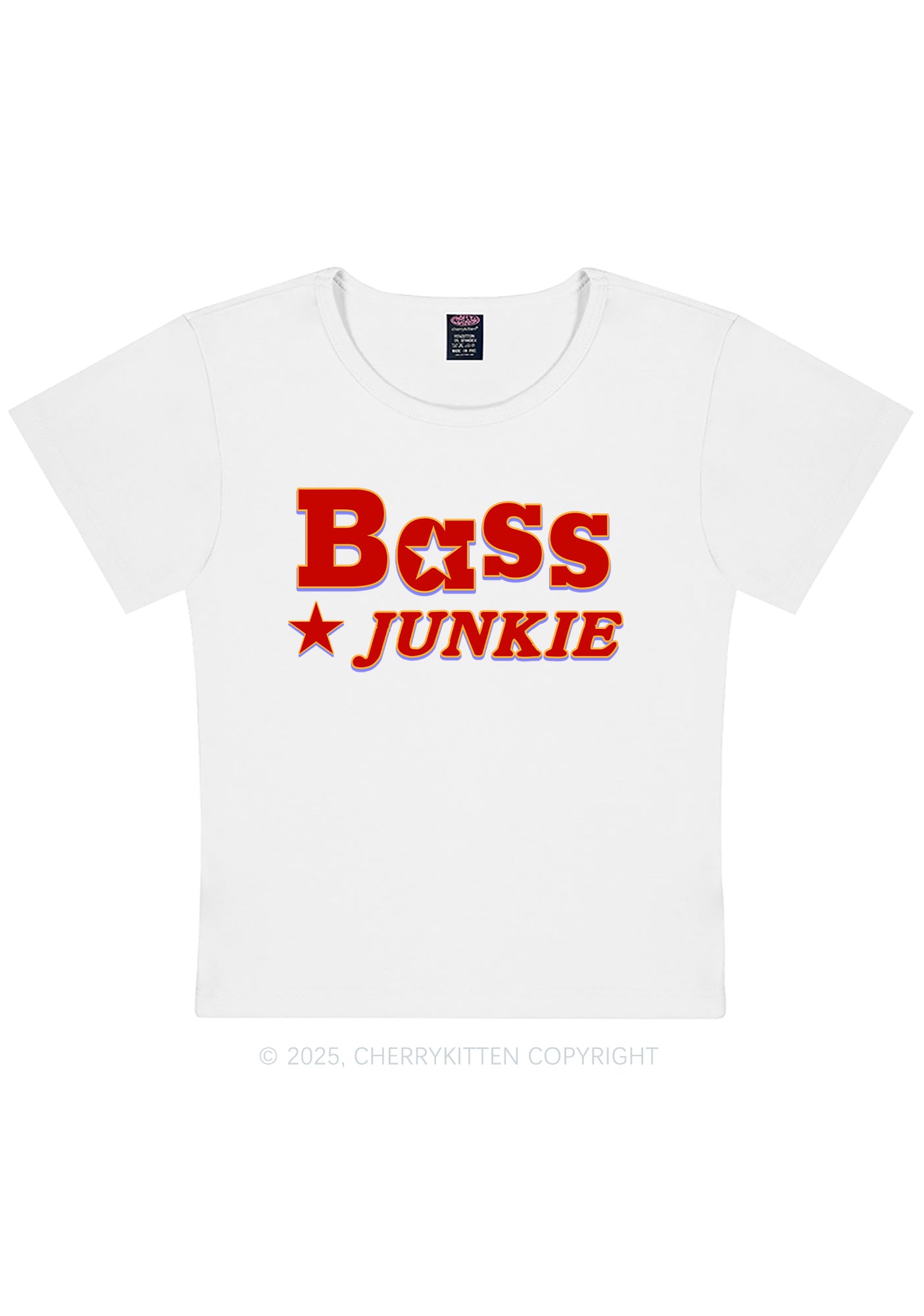Bass Jxxkie Y2K Baby Tee Cherrykitten