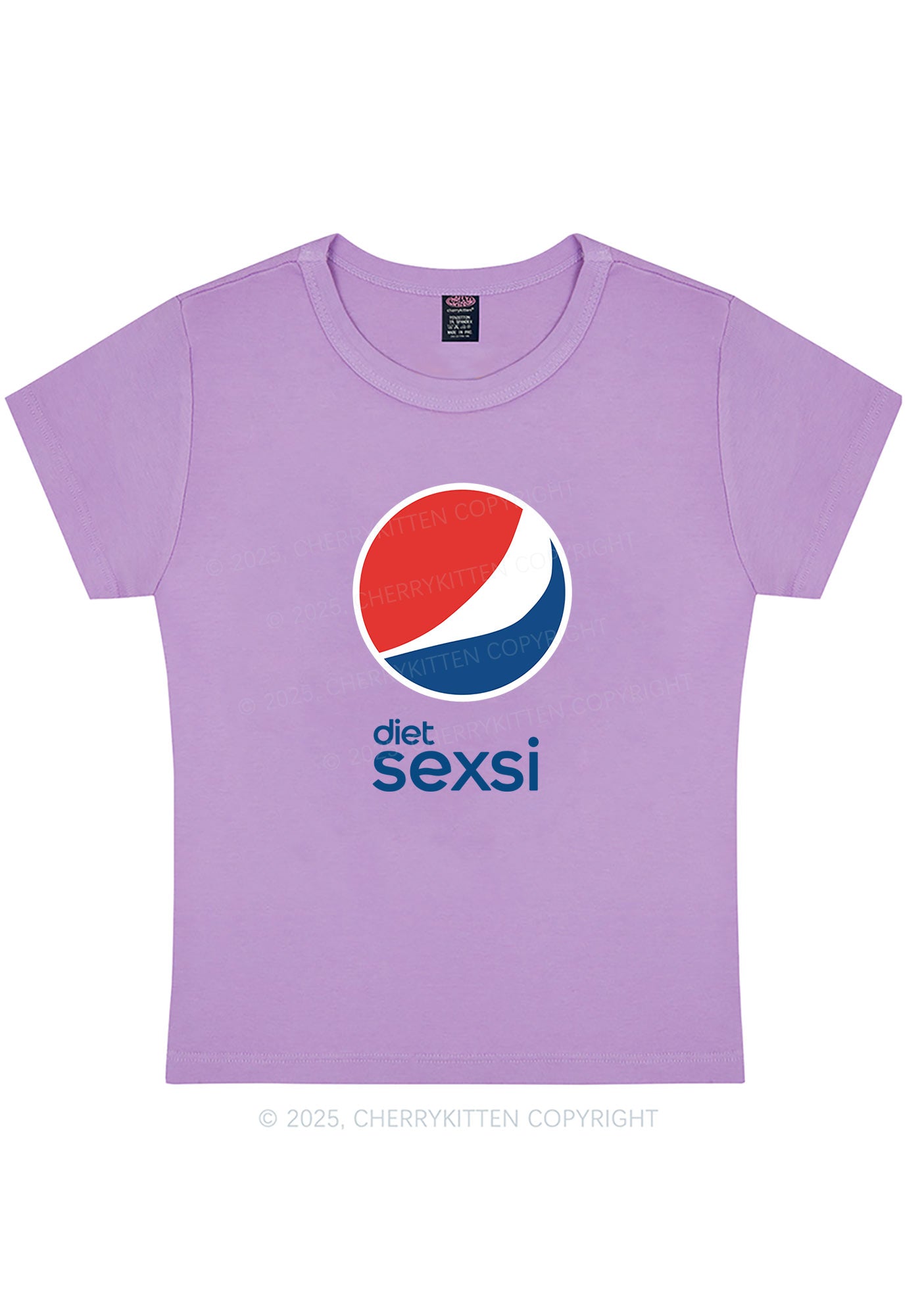 Diet Sexsi Y2K Baby Tee Cherrykitten
