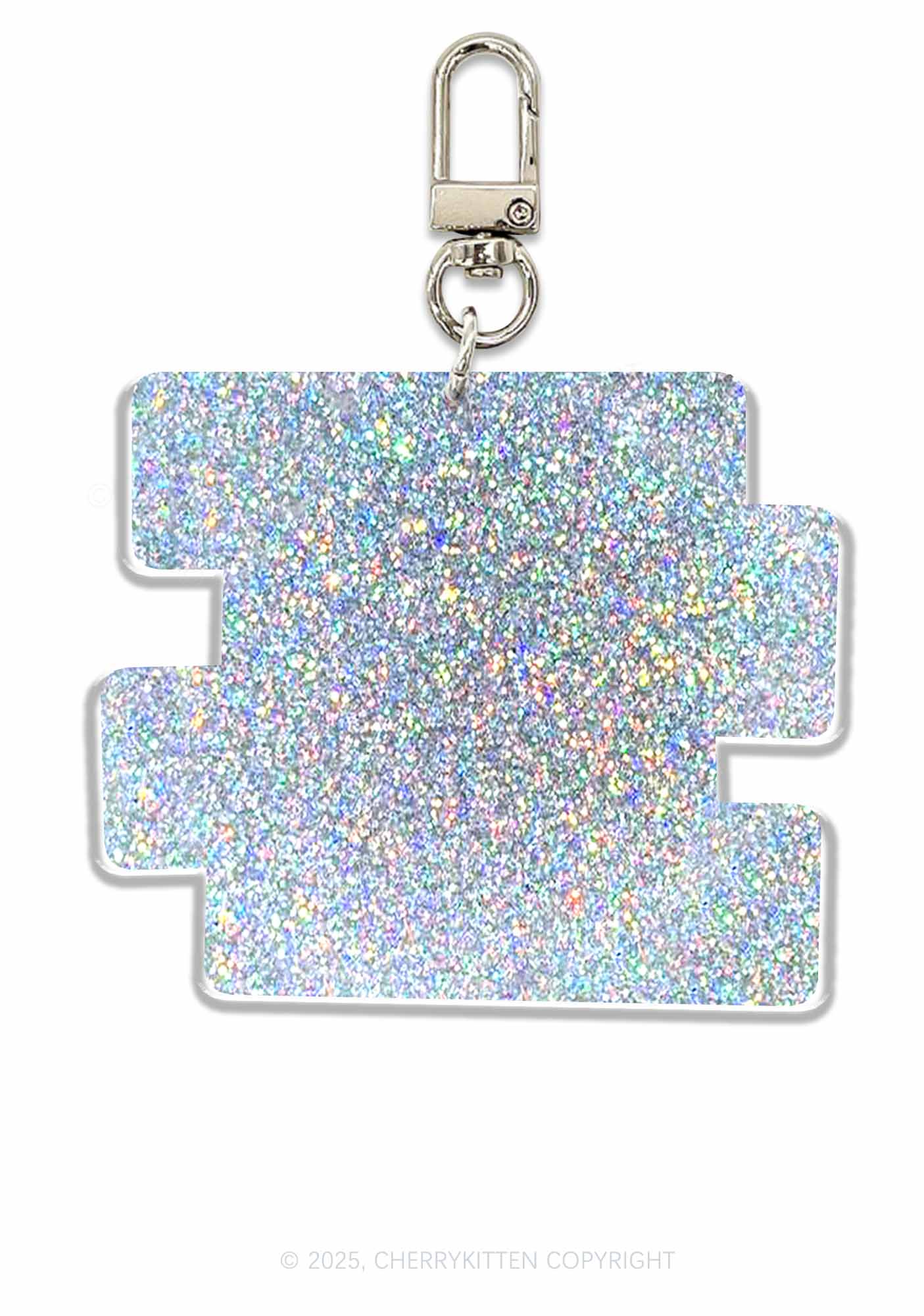 Lick Me 1Pc Y2K Glitter Keychain Cherrykitten