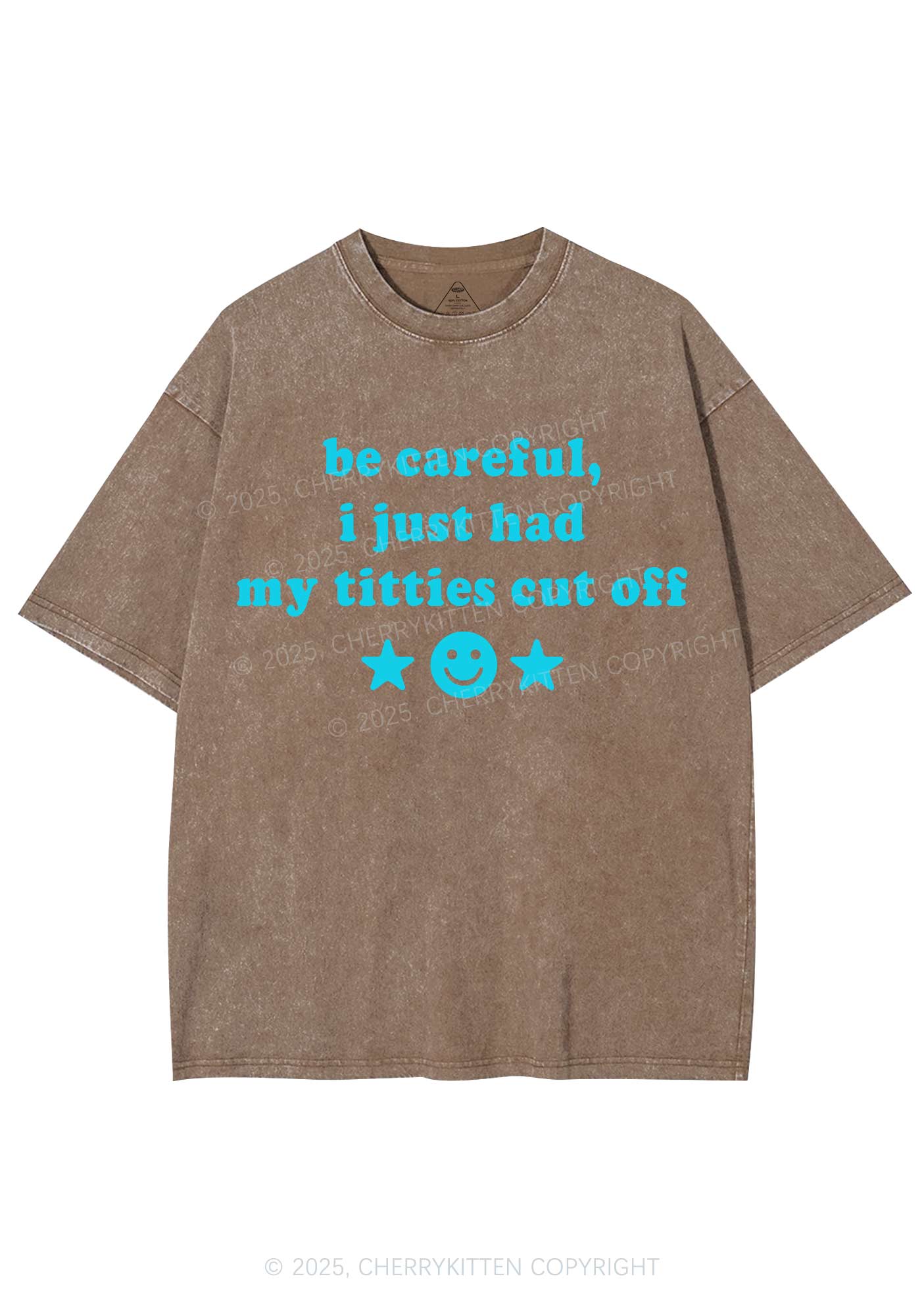 Just Had Txtties Cut Off Pride Y2K Shirts Washed Tee Cherrykitten