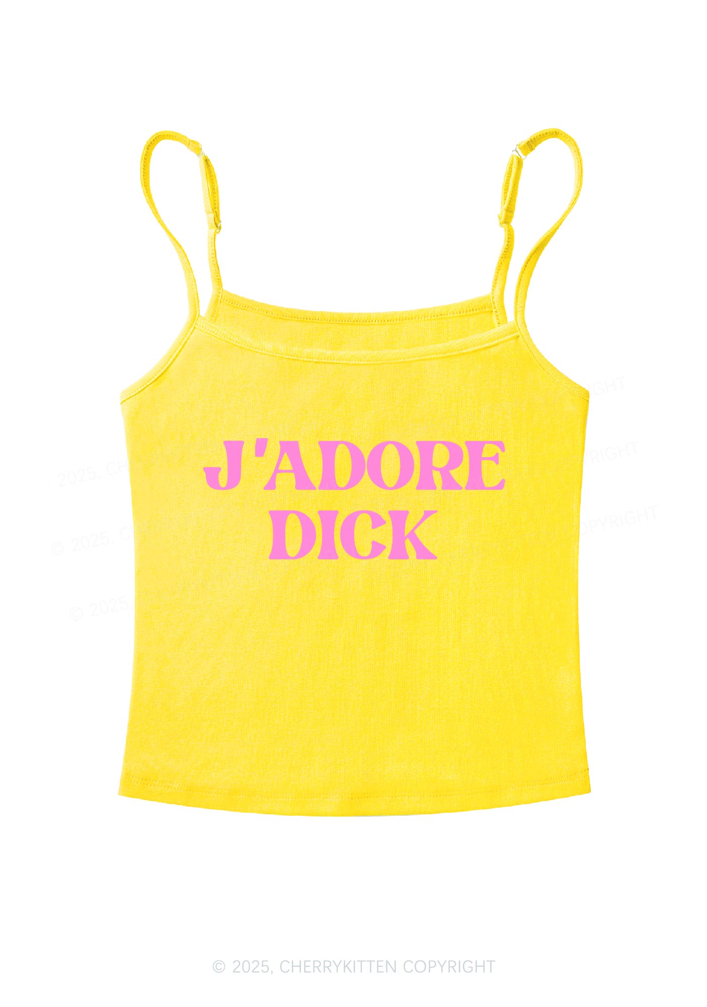 Jadore Dxxk Y2K Spaghetti Strap Cami Cherrykitten