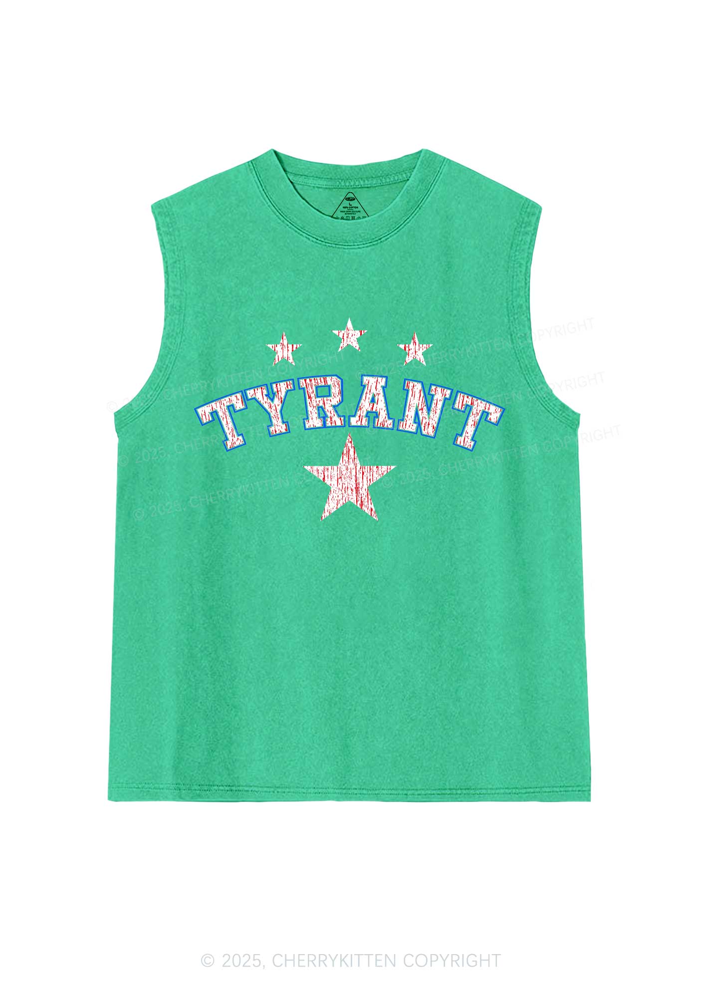 Tyrant Y2K Washed Muscle Tank Cherrykitten