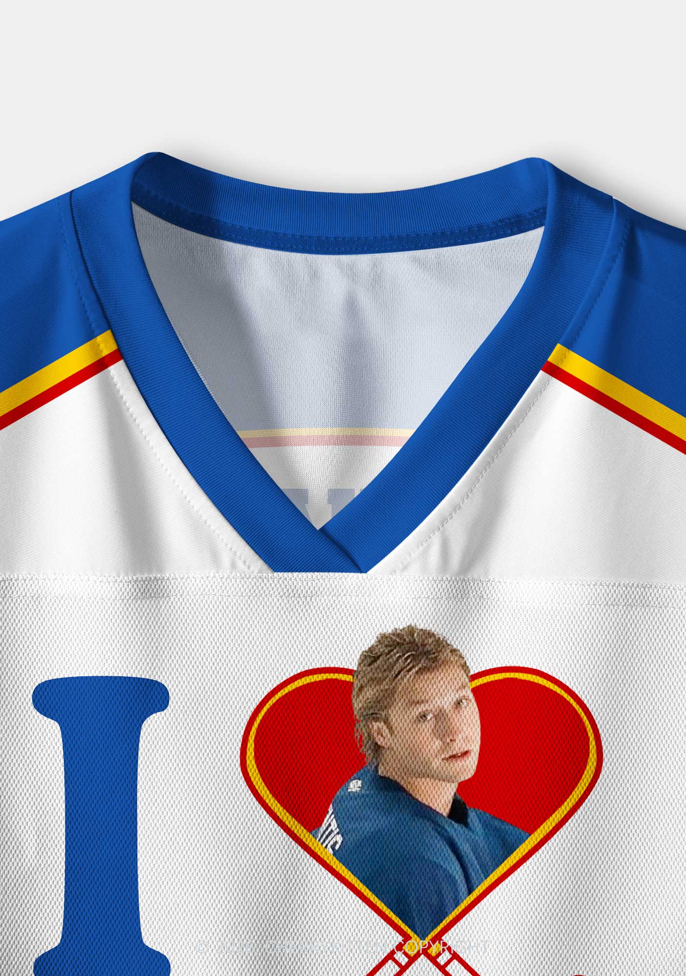 I Love Hockey Boy GG Y2K Crop Sport Jersey Shirts Cherrykitten