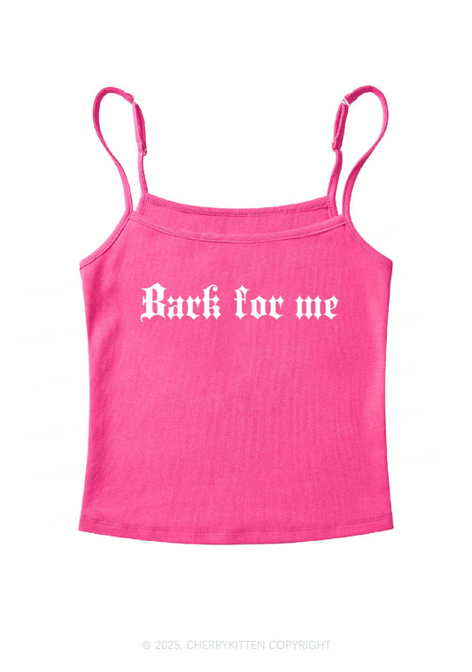 Bark For Me Y2K Spaghetti Strap Cami Cherrykitten