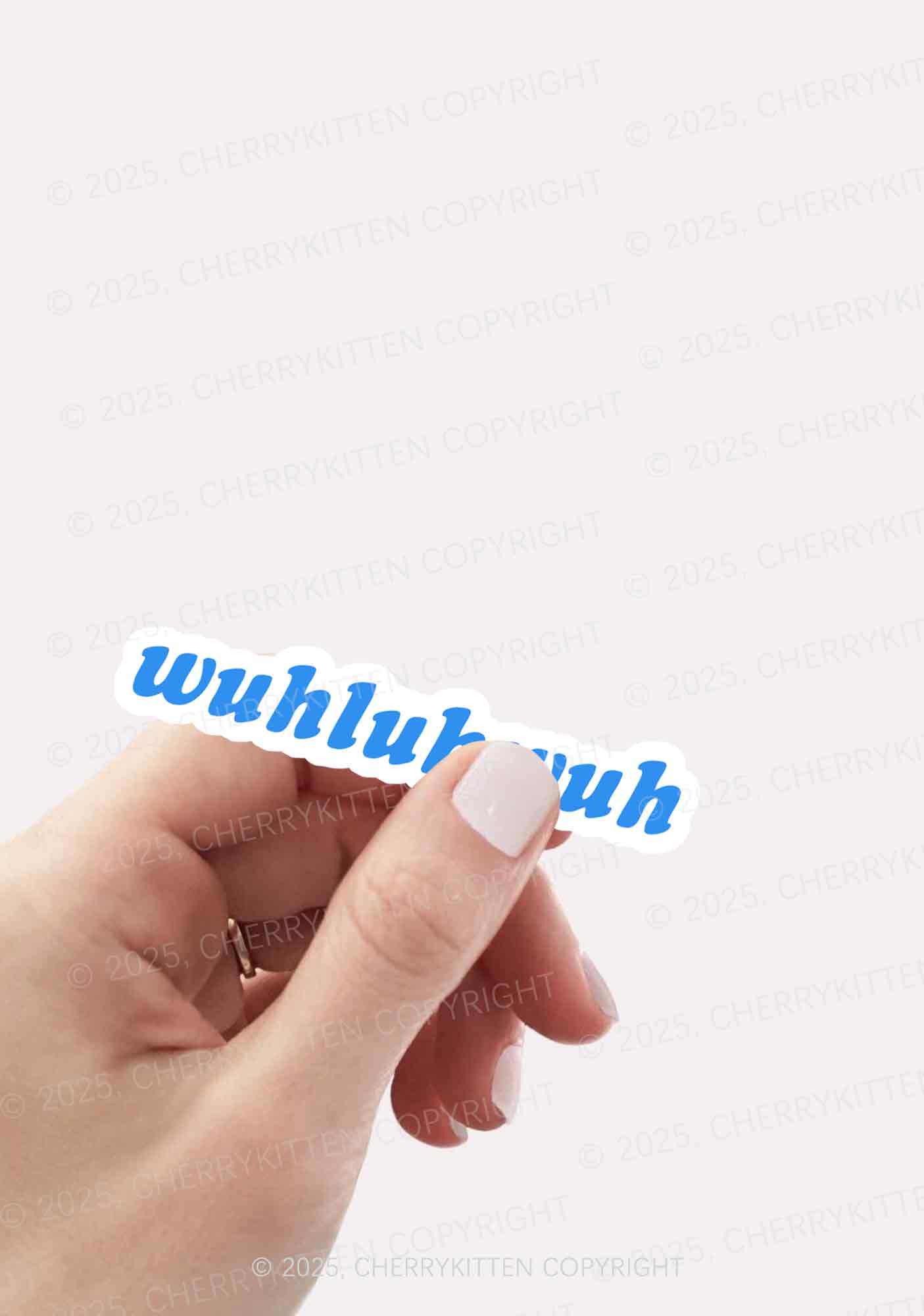 Wuhluhwuh Pride 1Pc Y2K Sticker Cherrykitten