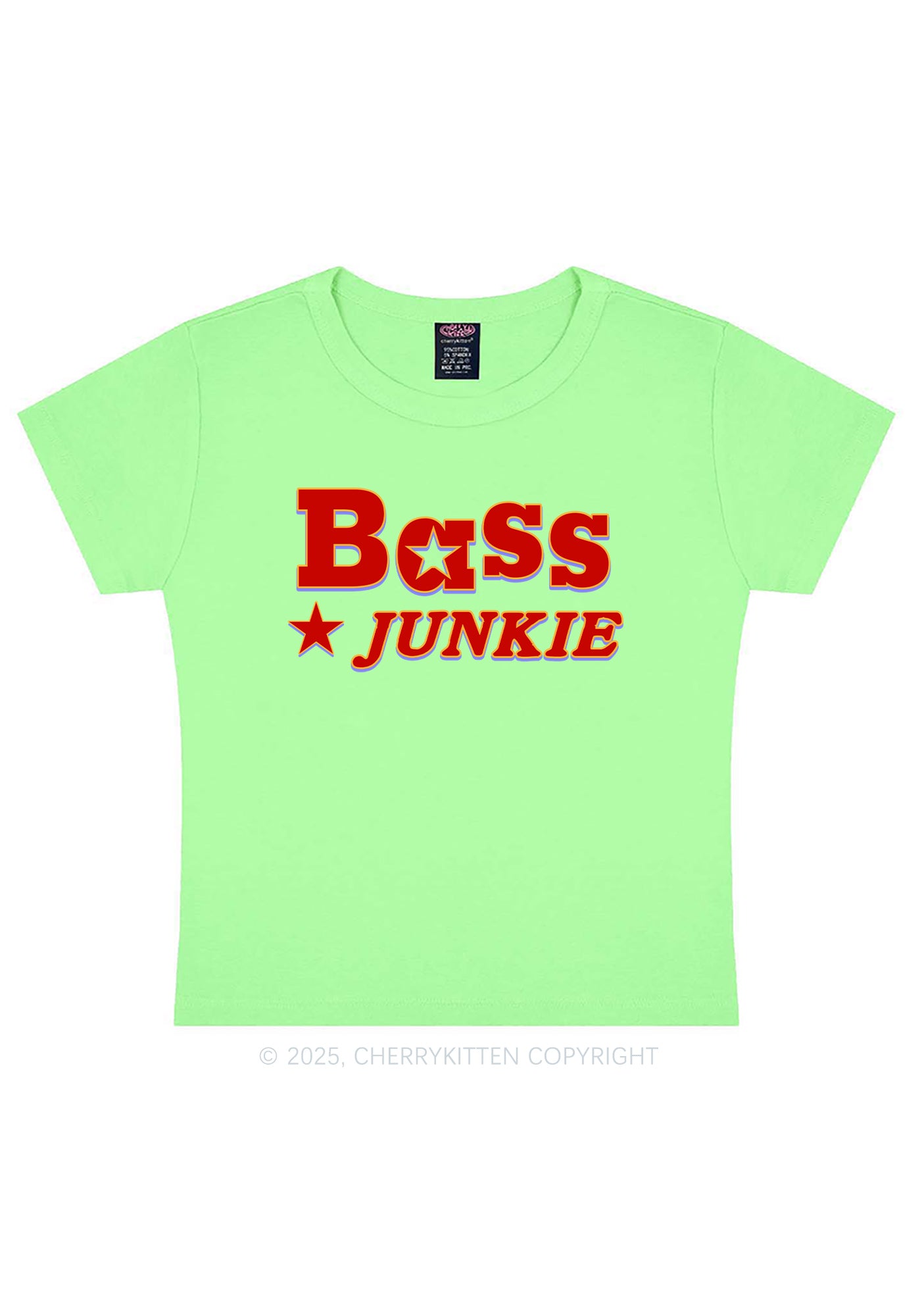 Bass Jxxkie Y2K Baby Tee Cherrykitten