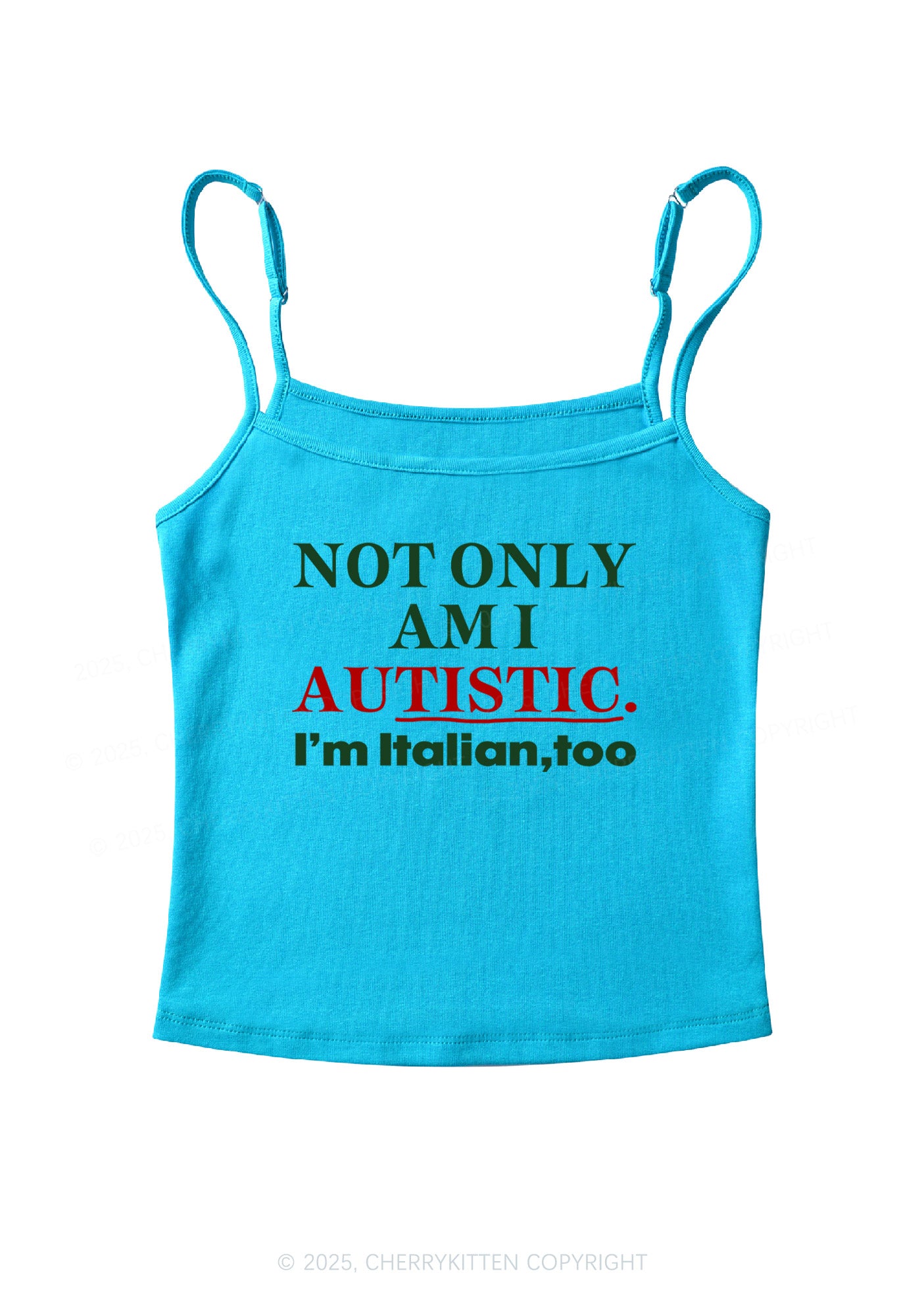 Not Only Autistic Y2K Spaghetti Strap Cami Cherrykitten