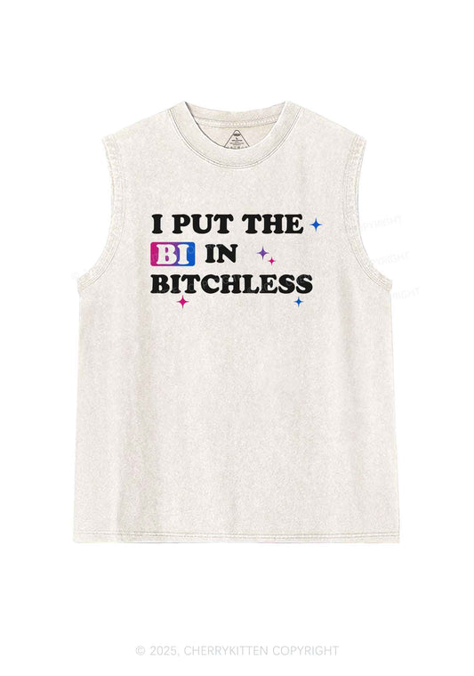 Put BI In Bxxchless Pride Y2K Washed Muscle Tank Cherrykitten