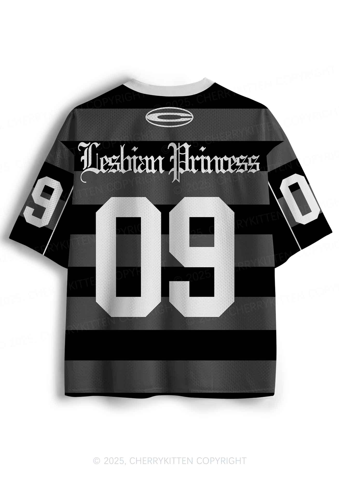 Custom Black Lesbian Princess Pride Y2K Sport Jersey Shirts Cherrykitten