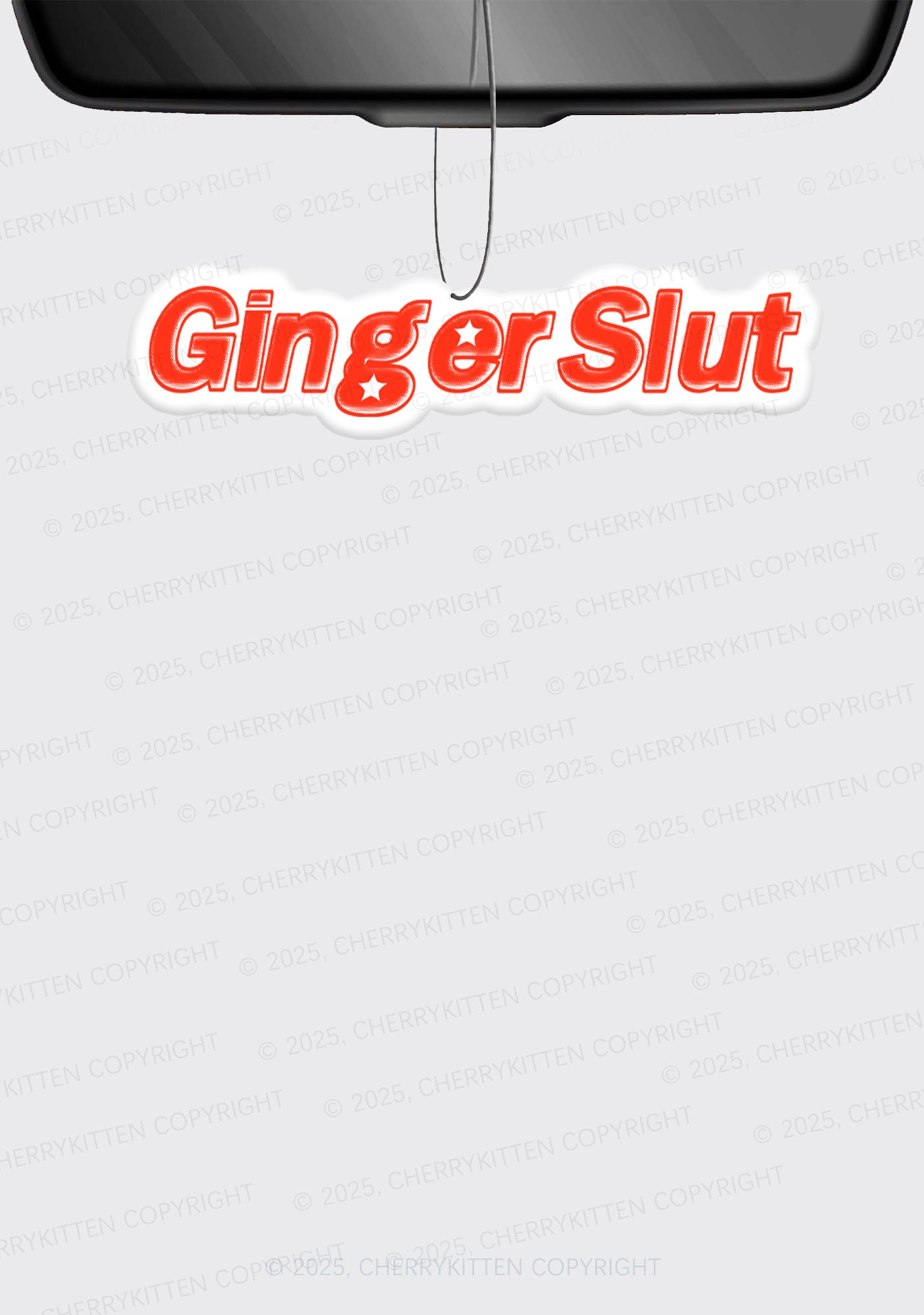 Ginger Slxt 1Pc Y2K Car Air Freshener Cherrykitten