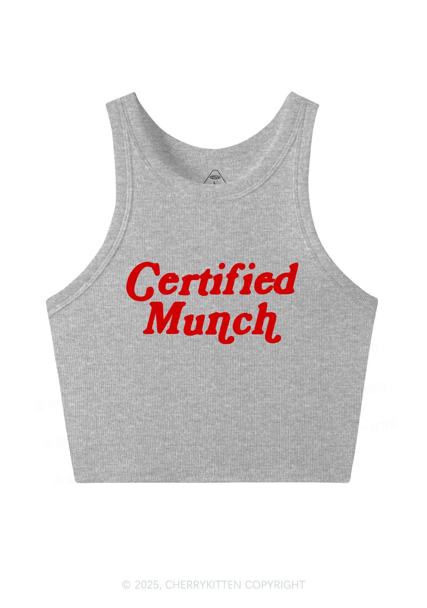 Certified Munch Y2K Crop Tank Top Cherrykitten