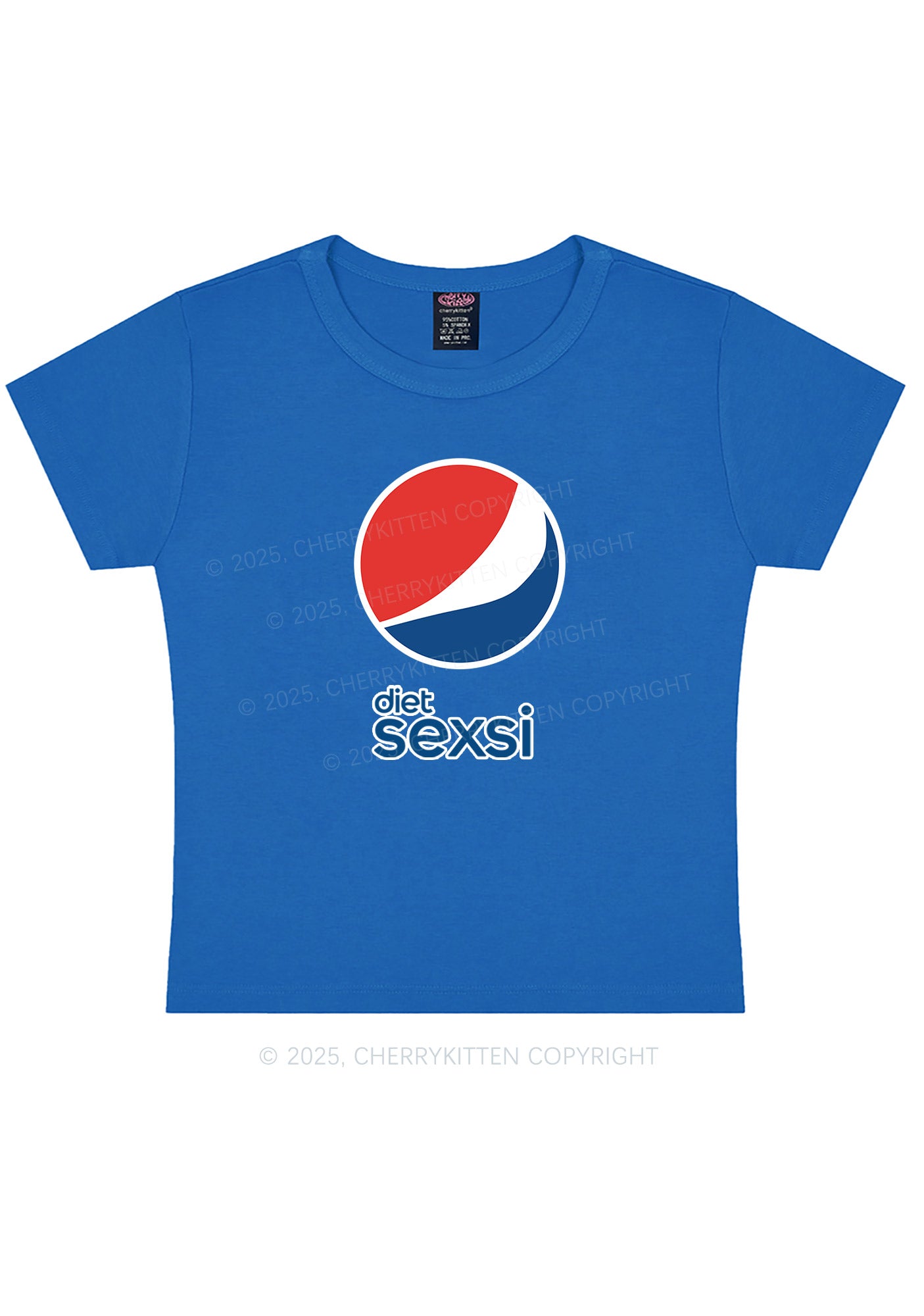 Diet Sexsi Y2K Baby Tee Cherrykitten