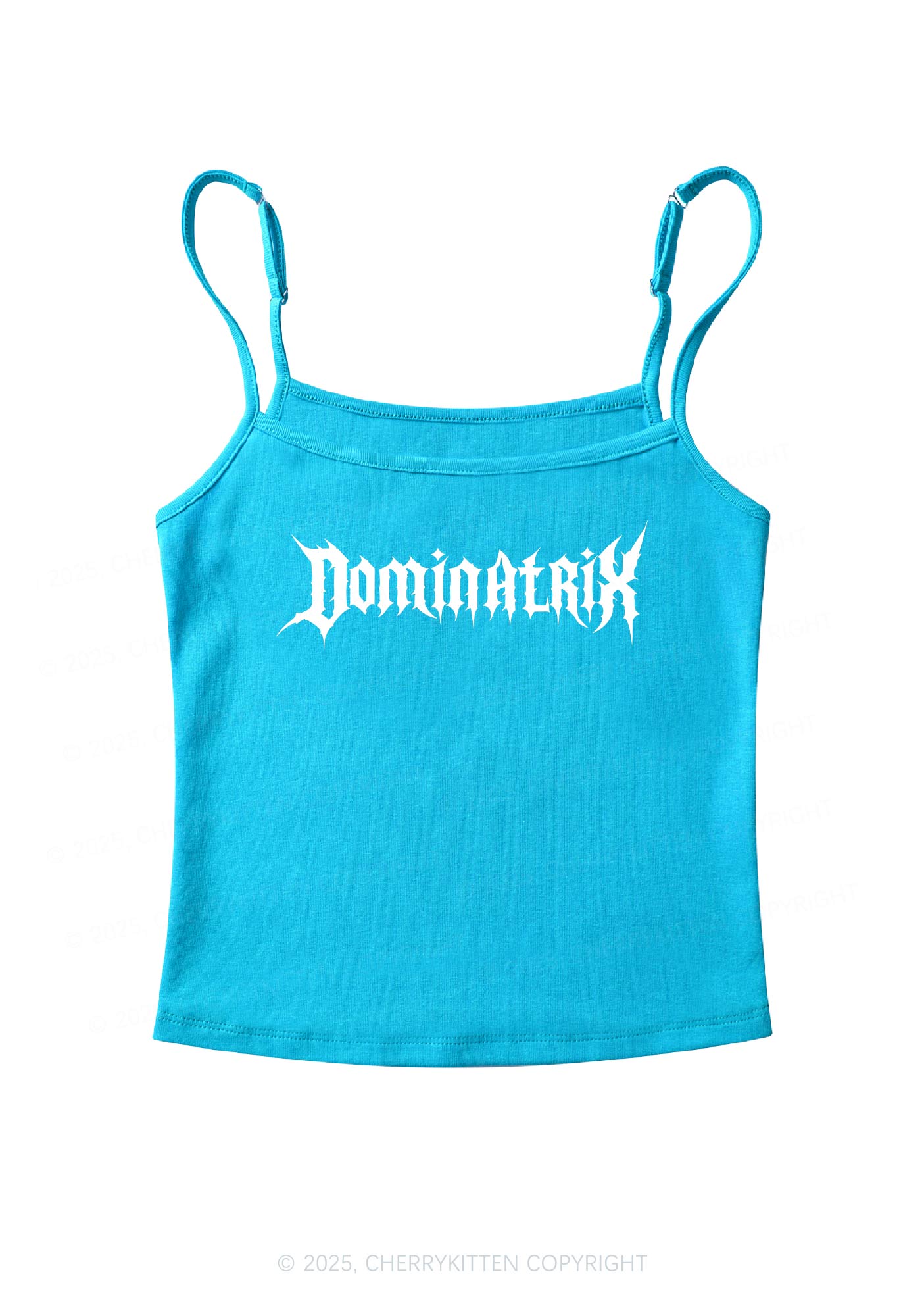 Dominatrix Y2K Spaghetti Strap Cami Cherrykitten