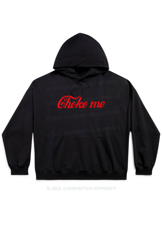 Choke Me Y2K Hoodie Cherrykitten
