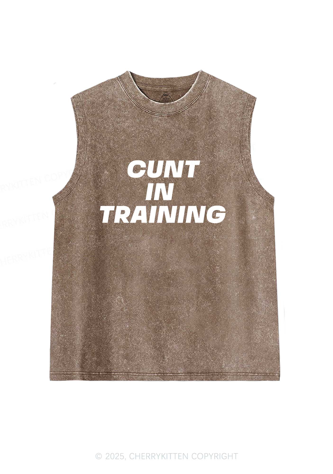 Cxxt In Training Y2K Washed Muscle Tank Cherrykitten