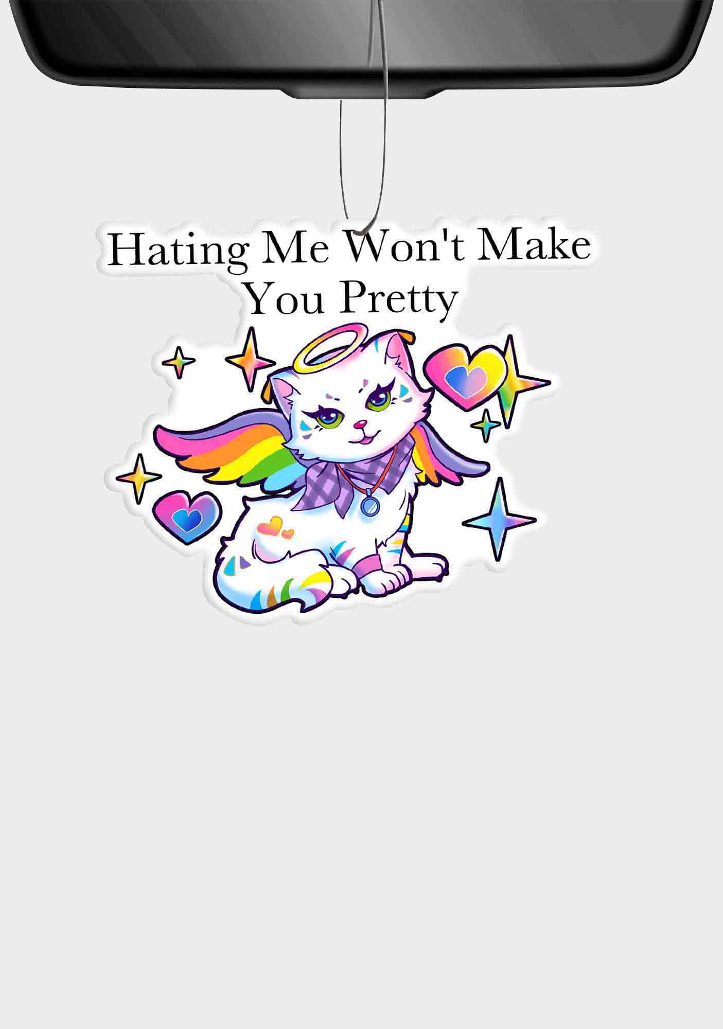 Hating Me Won't Make You Pretty 1Pc Y2K Car Air Freshener Cherrykitten