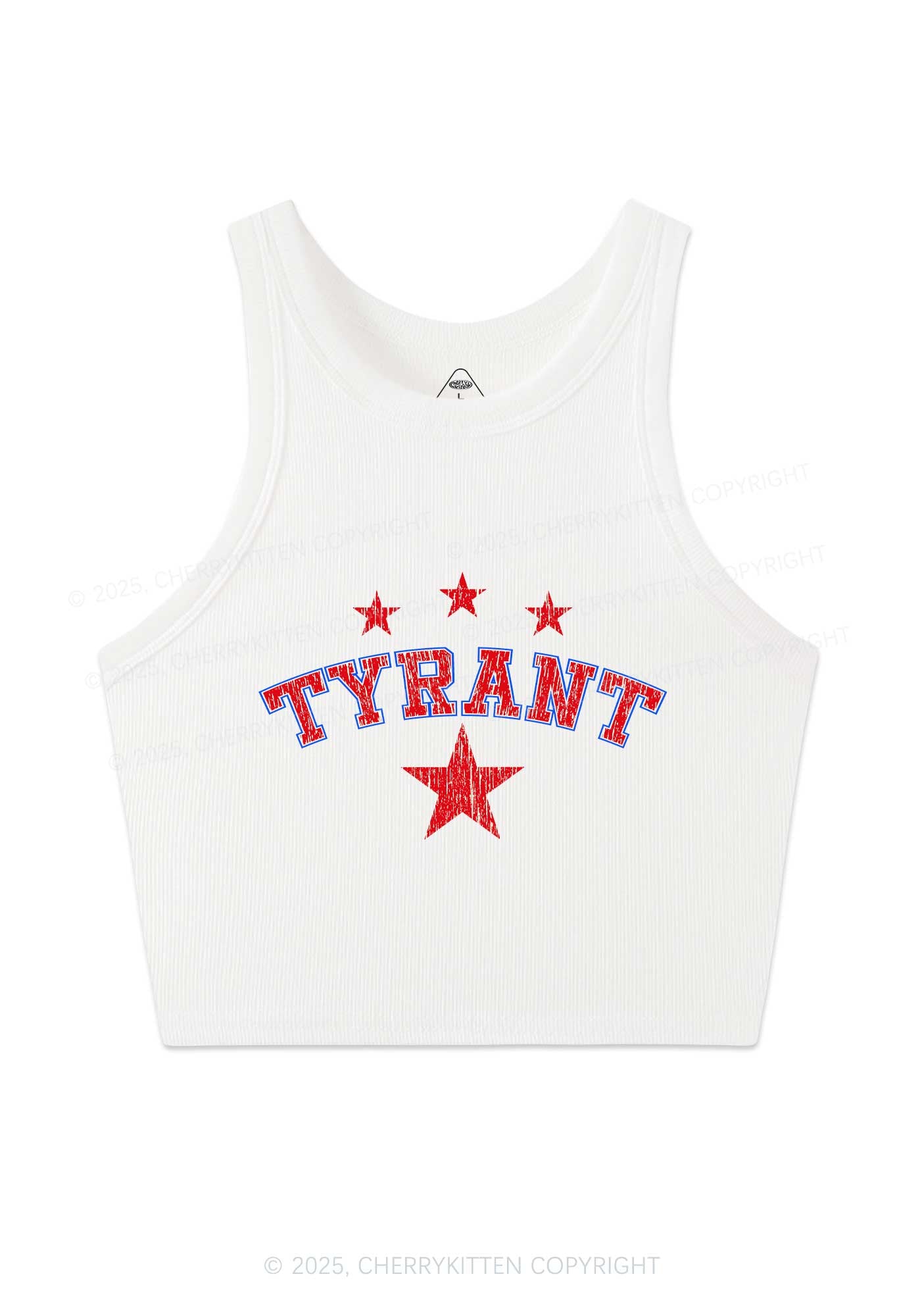 Tyrant Y2K Crop Tank Top Cherrykitten