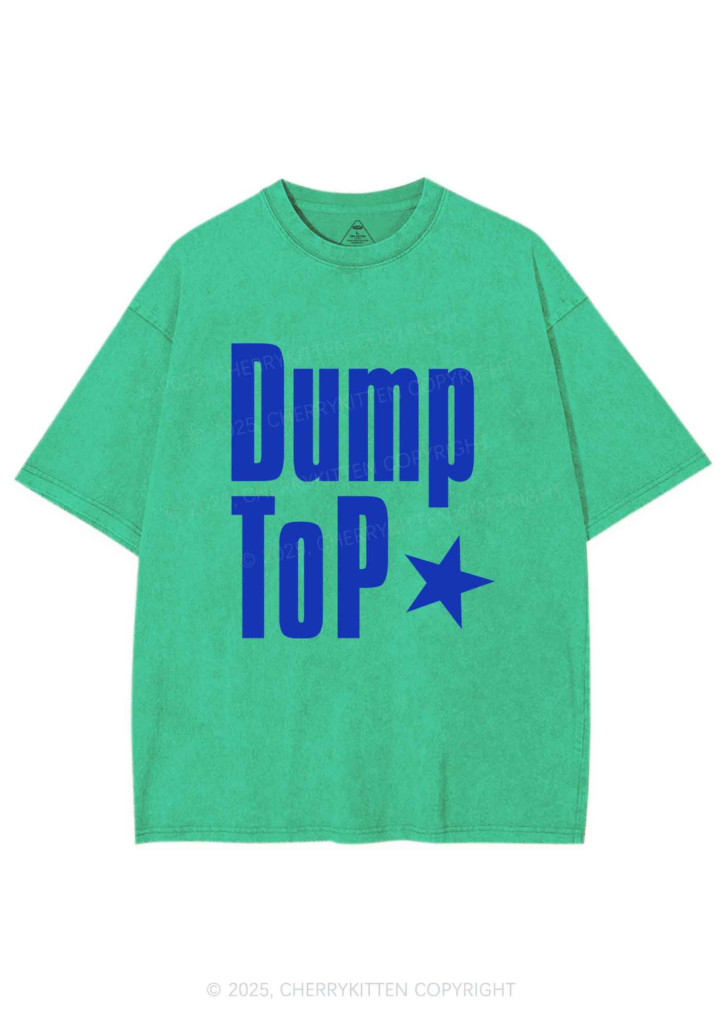 Dump Top Pride Y2K Shirts Washed Tee Cherrykitten
