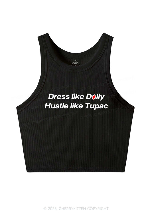 Dress Like Doll Y2K Crop Tank Top Cherrykitten