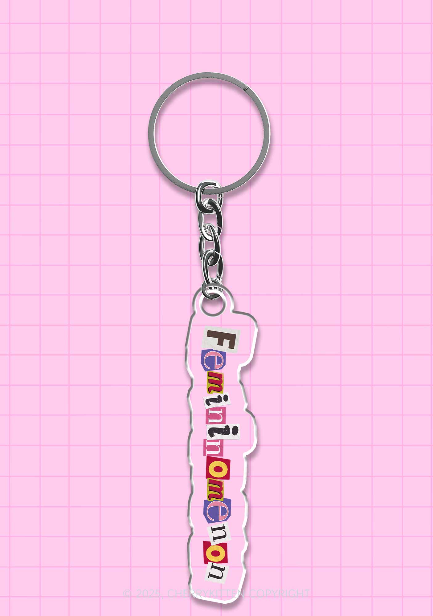 Femininomenon Pride 1Pc Y2K Keychain Cherrykitten