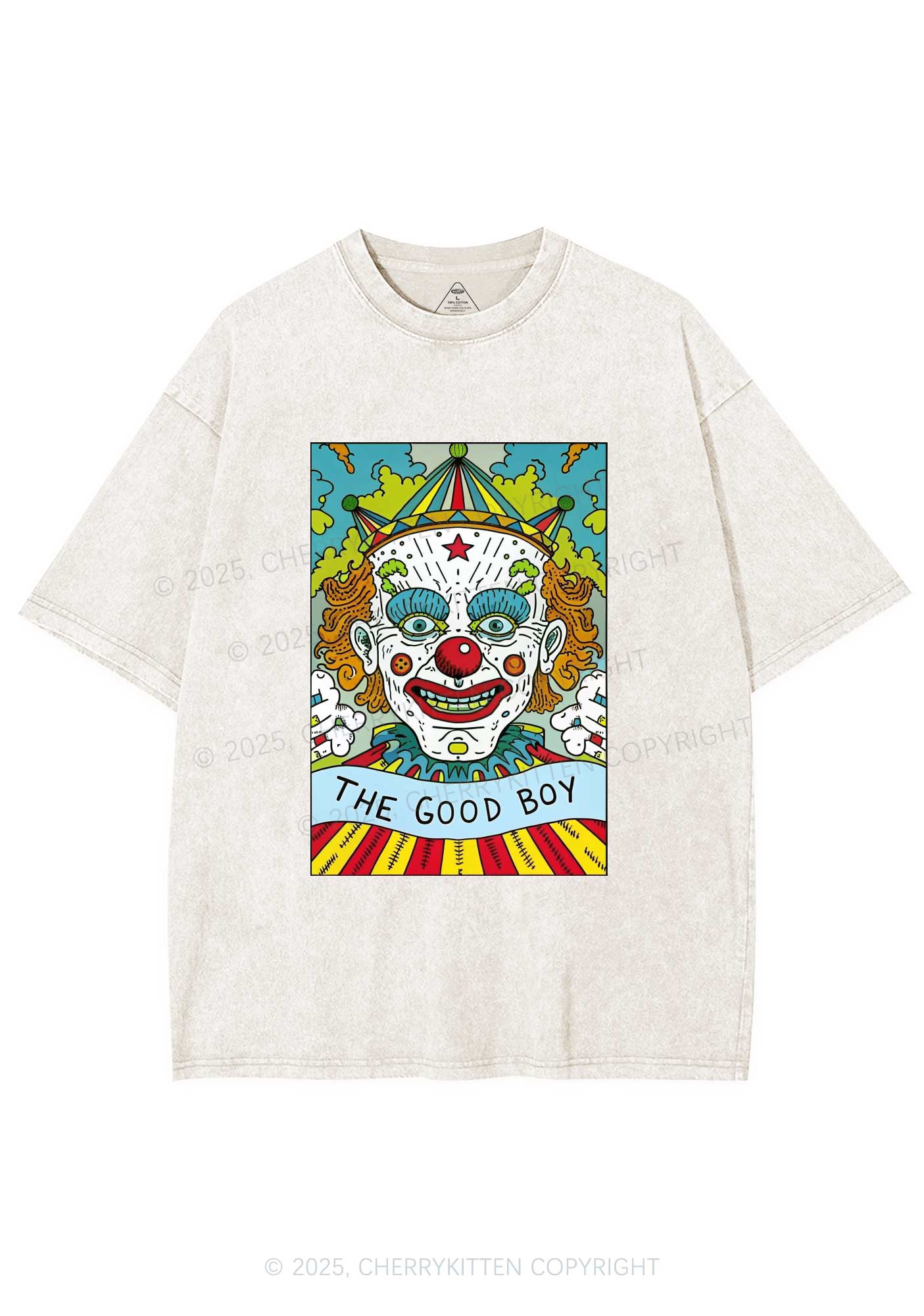 The Good Boy Y2K Washed Tee Cherrykitten