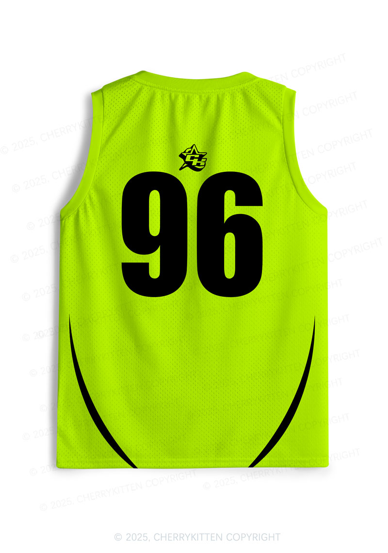 Cutsom Green Bart Team Y2K Sport Jersey Tank Cherrykitten