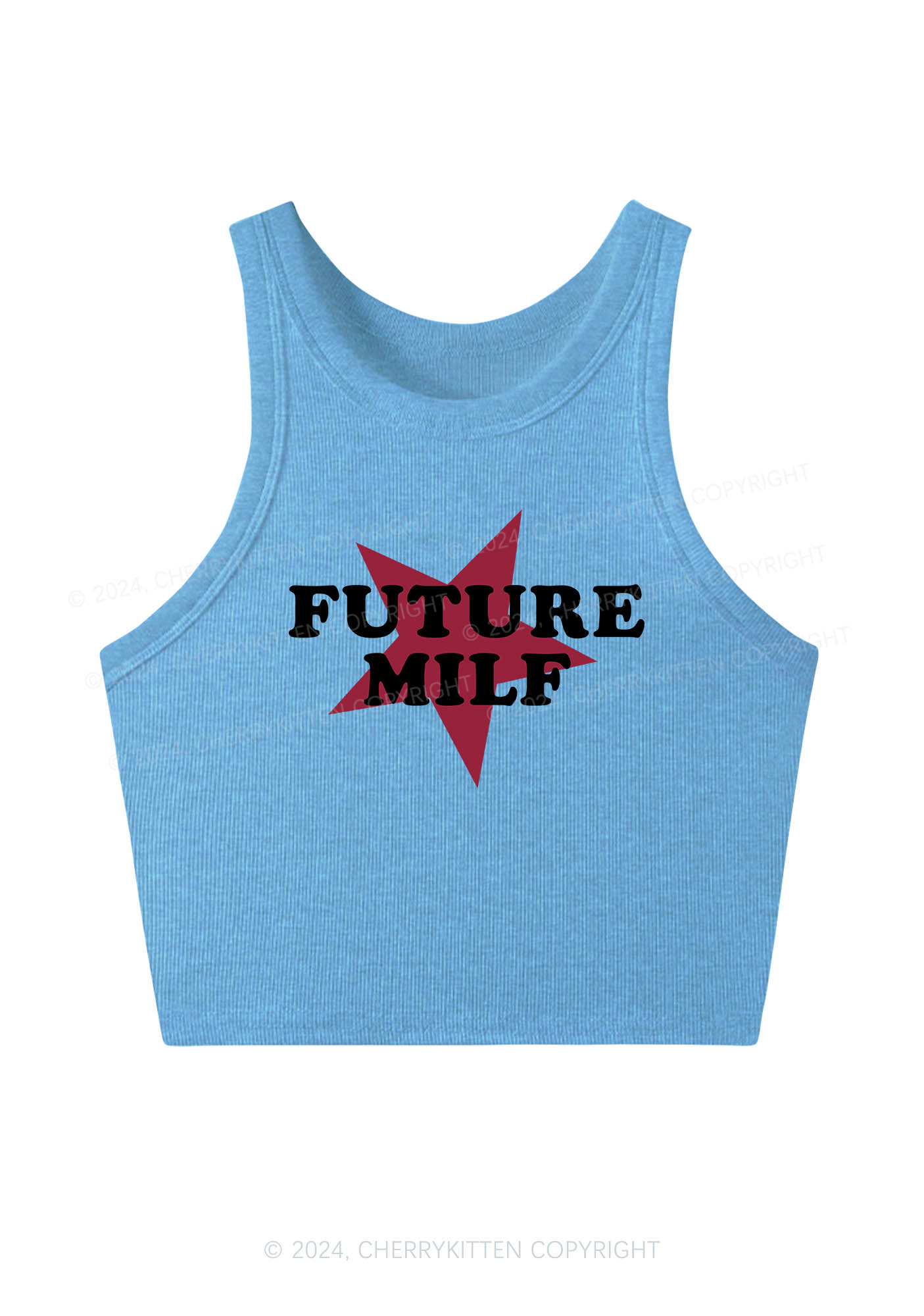 Future Mxxf Y2K Crop Tank Top Cherrykitten