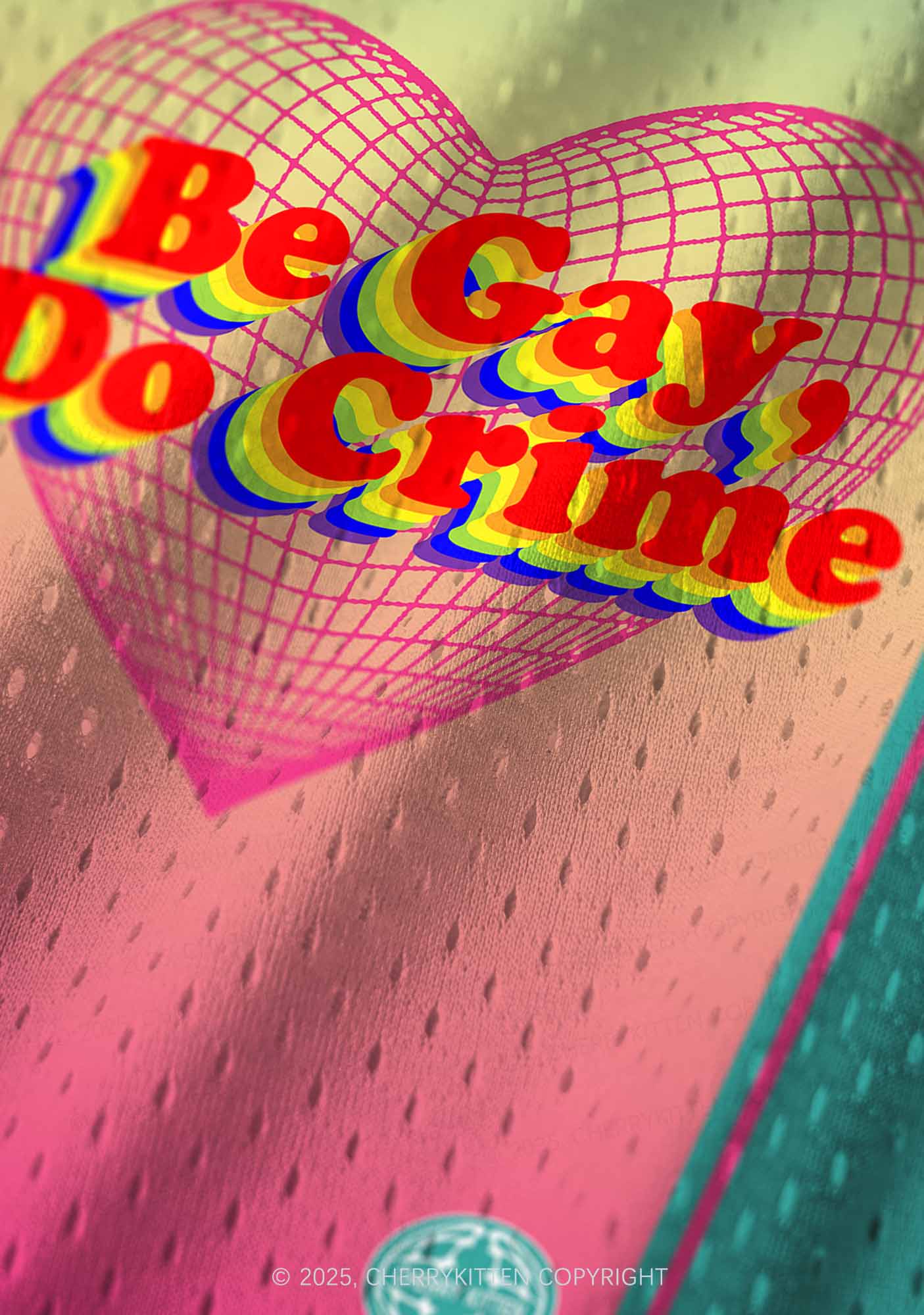 Custom Be Gay Do Crxme Pride Y2K Sport Jersey Tank Cherrykitten