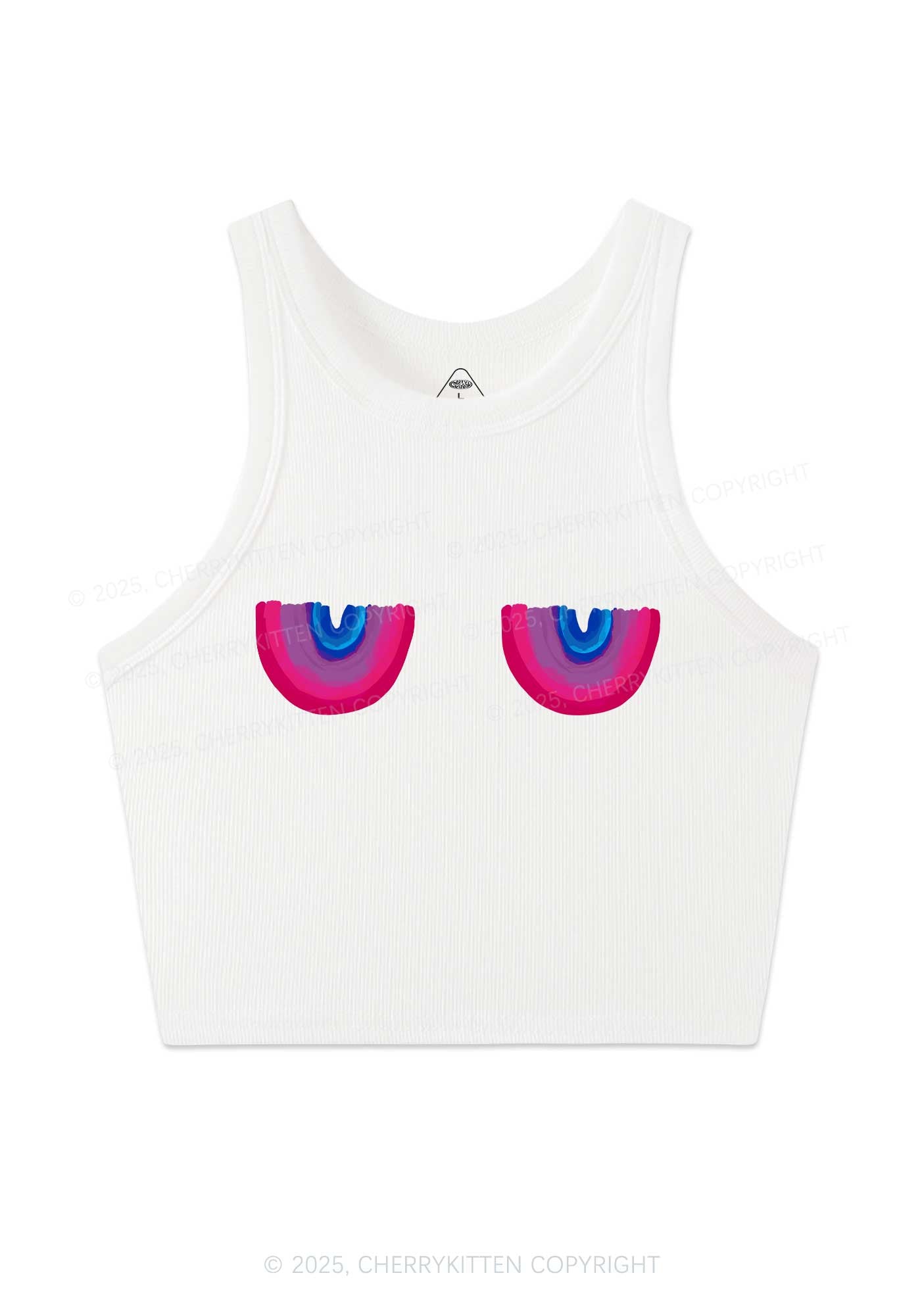 Bisexual Bxxb Y2K Crop Tank Top Cherrykitten