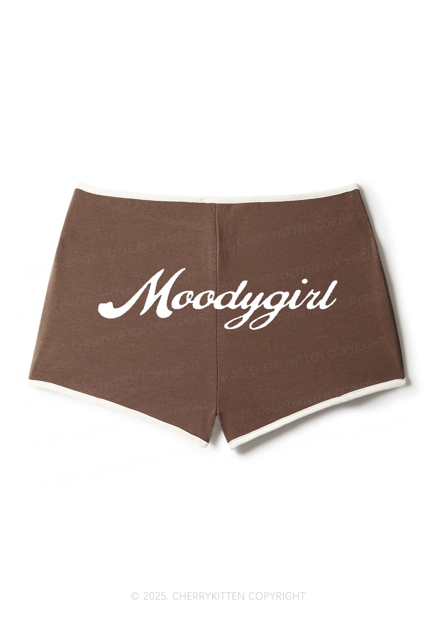 Moodygirl Y2K Contrast Mini Shorts Cherrykitten