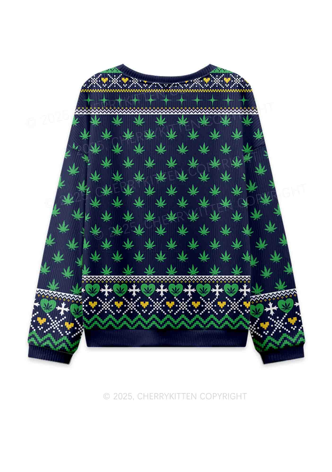 Special Cola Y2K Knit Sweatshirt Cherrykitten
