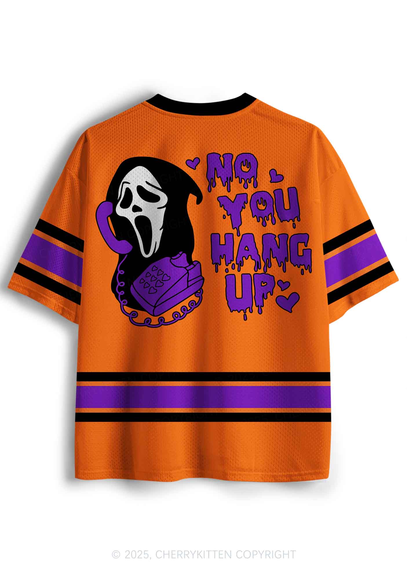 Halloween Custom Horror Hang Up Y2K Sport Jersey Shirts Cherrykitten