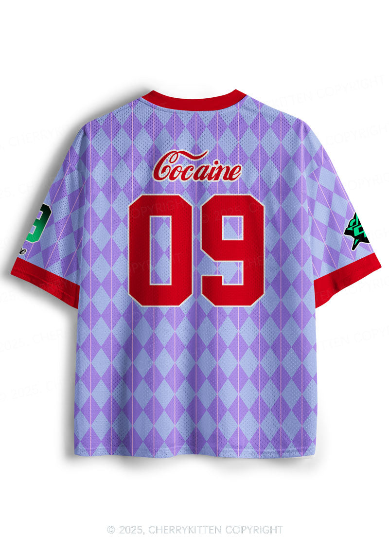 Custom Purple Cola Y2K Sport Jersey Shirts Cherrykitten
