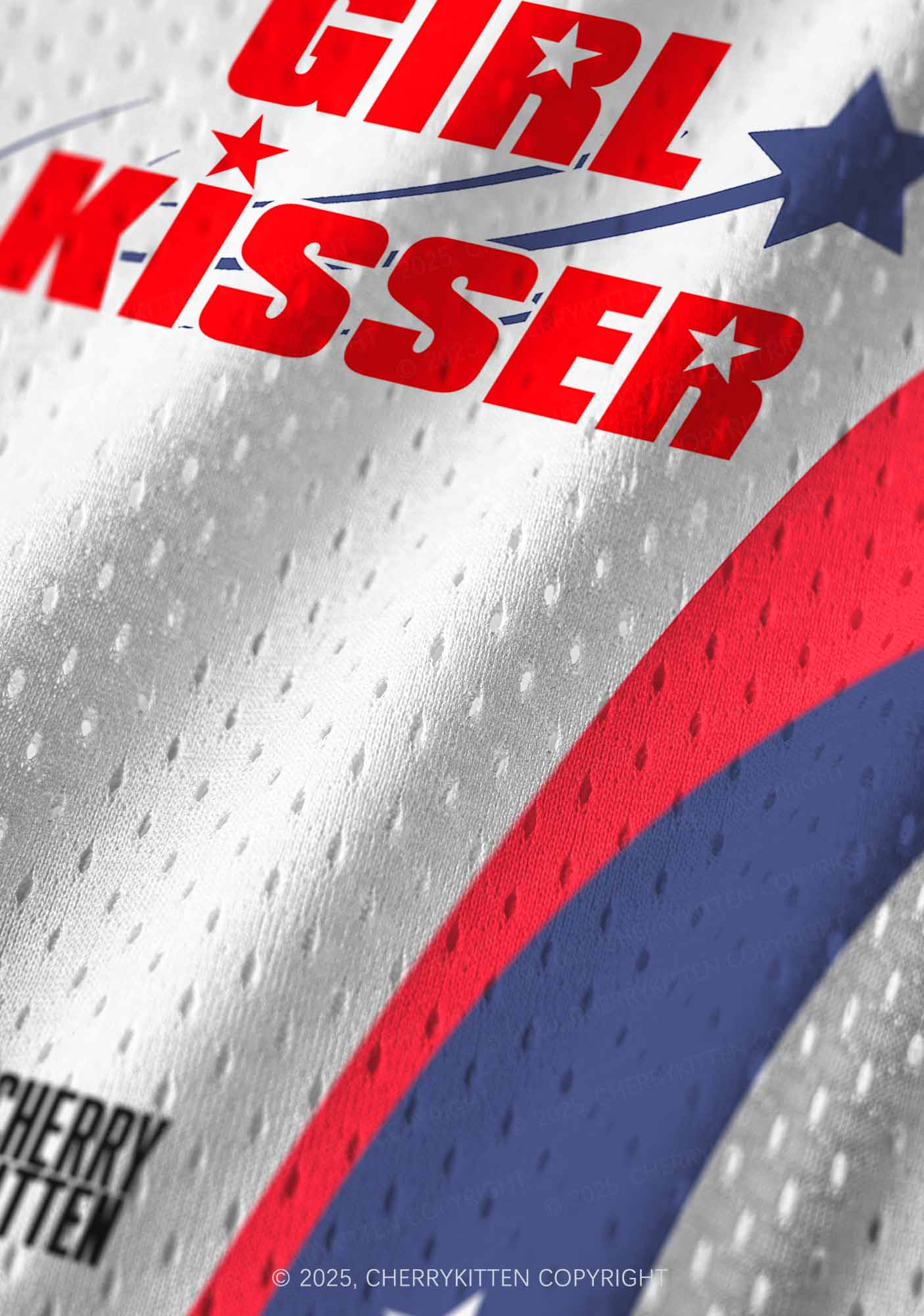 Custom Girl Kisser Pride Y2K Sport Jersey Tank Cherrykitten