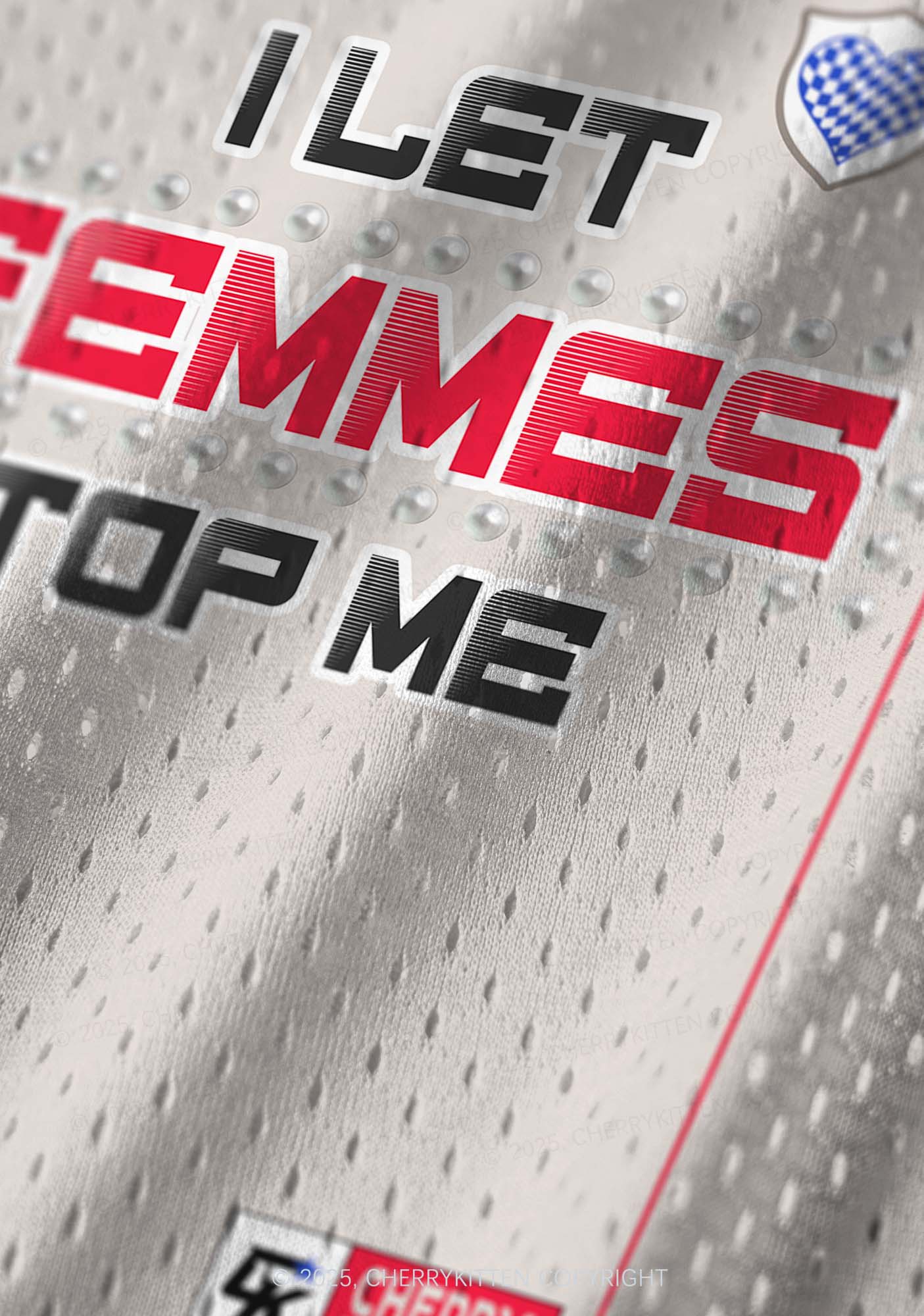 Femmes Top Me Pride Y2K Sport Jersey Tank Cherrykitten