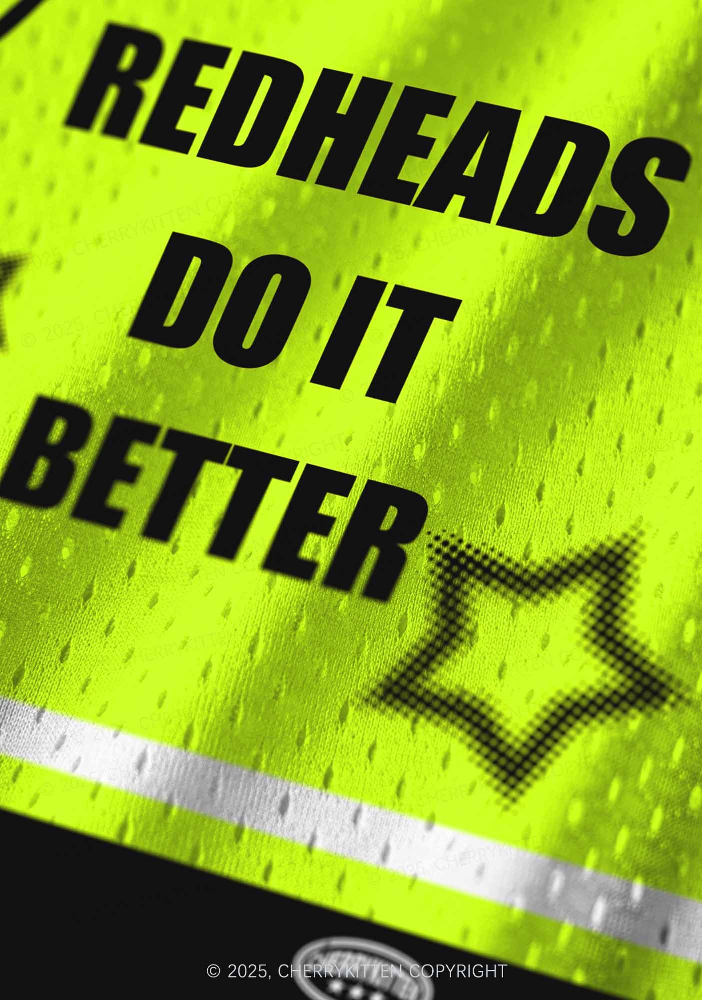 Custom Redheads Do It Better Y2K Sport Jersey Tank Cherrykitten