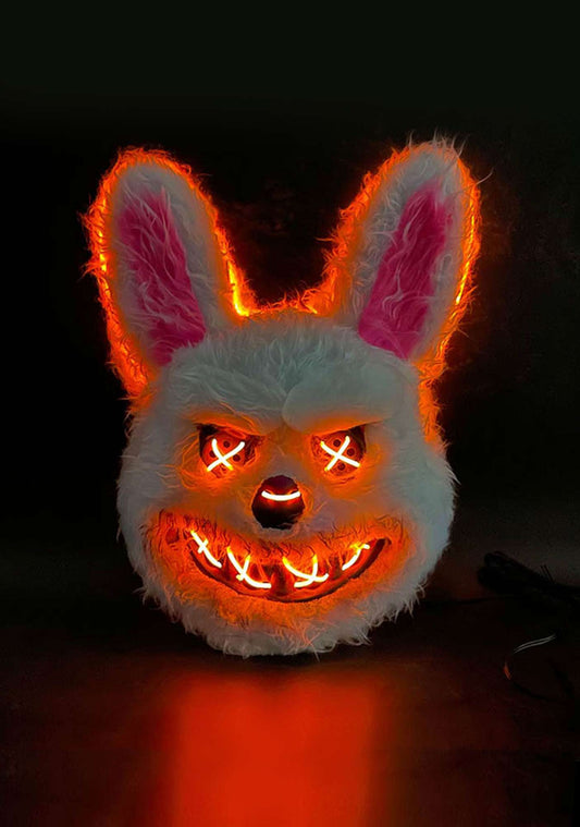 Halloween Scary Bloody Y2K Bunny Mask