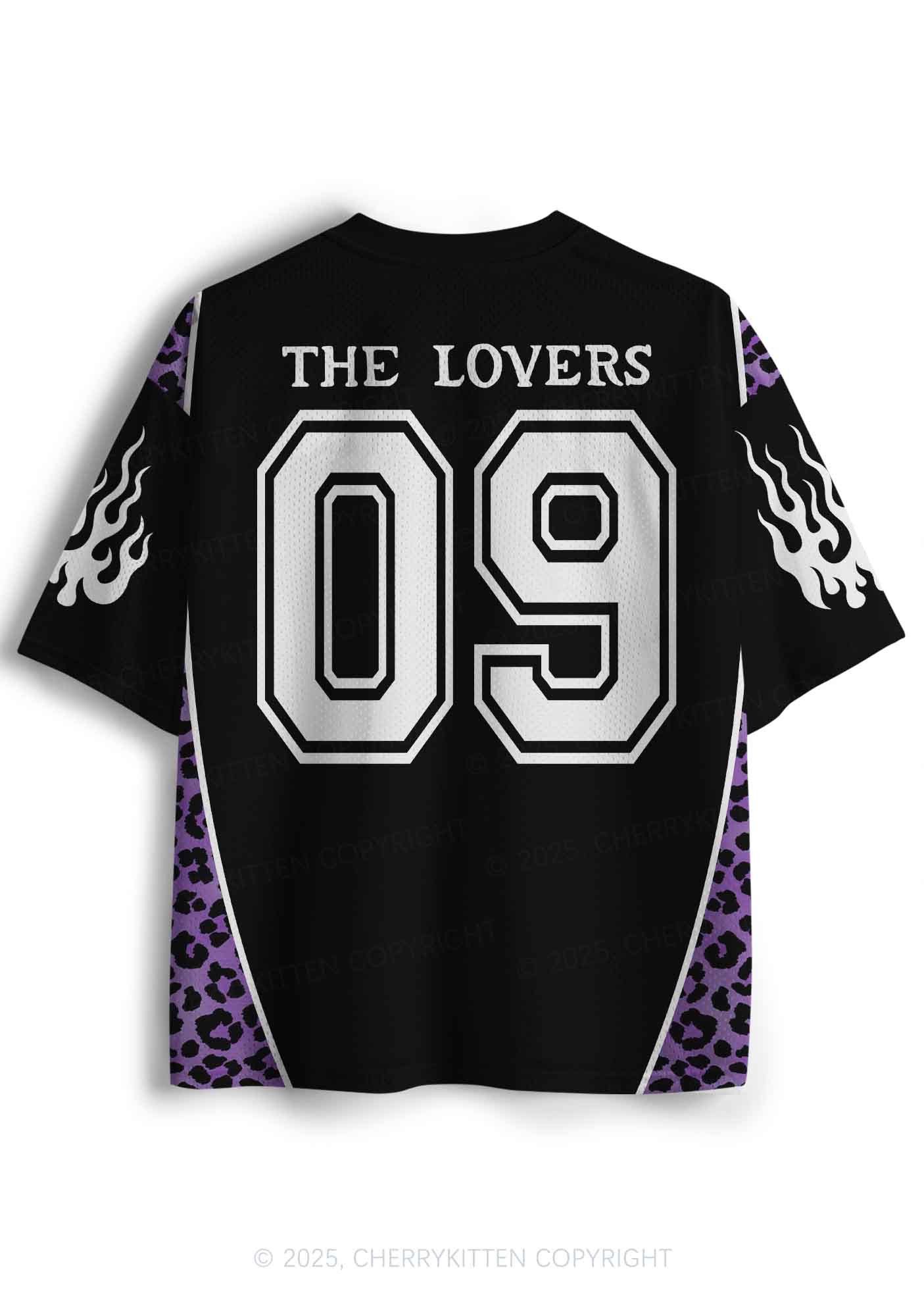 Custom Halloween Black The Lovers Y2K Sport Jersey Shirts Cherrykitten