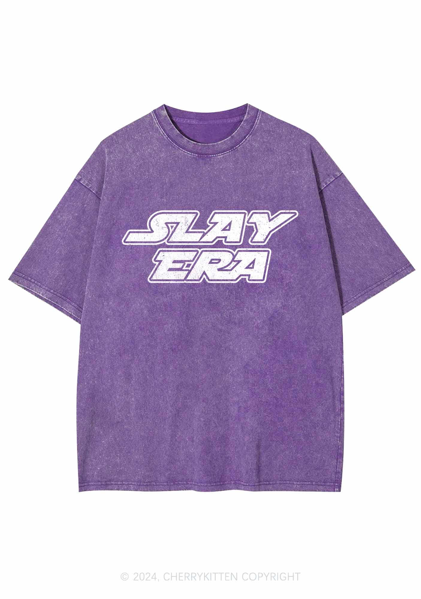 Slay Era Y2K Washed Tee Cherrykitten