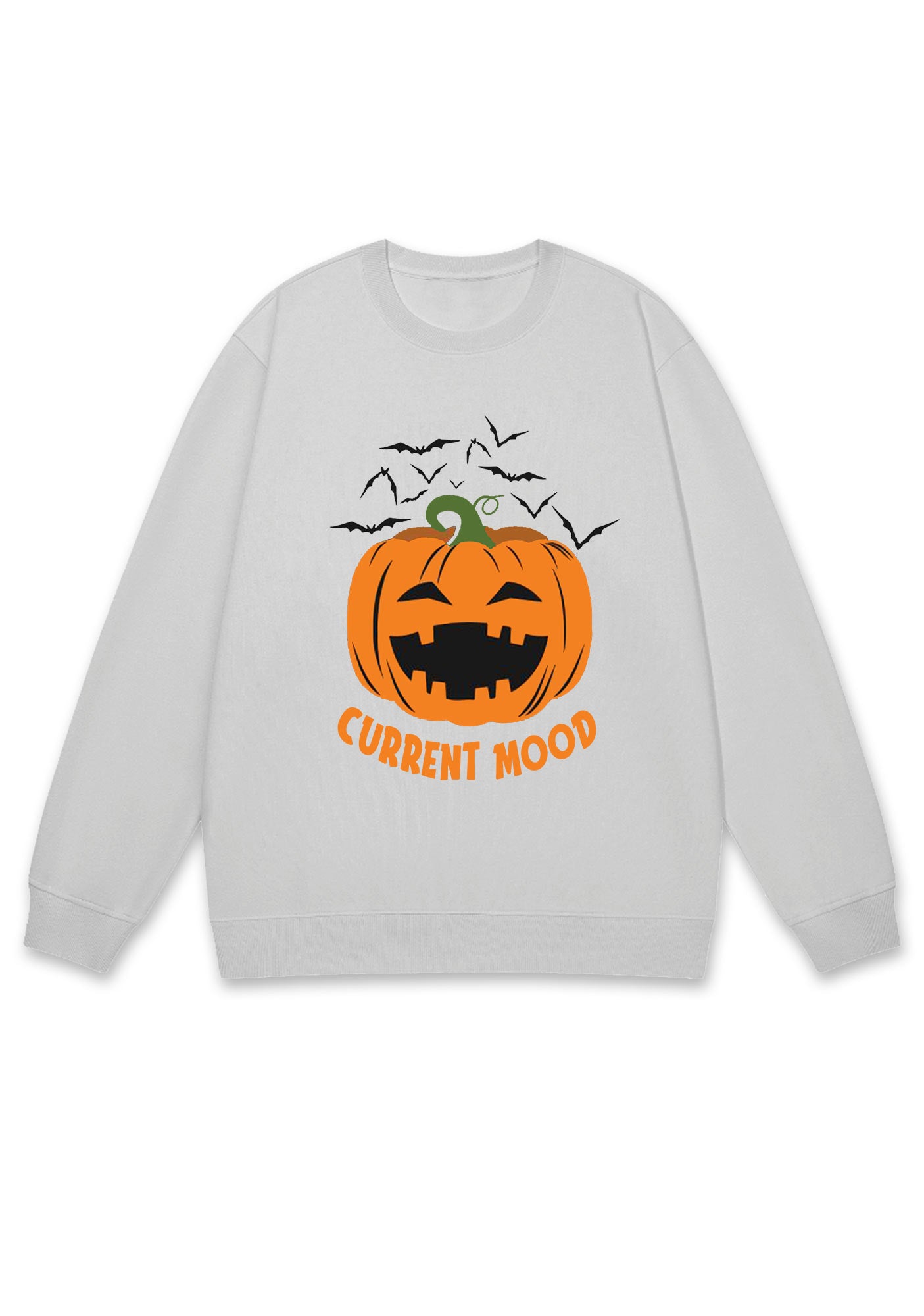 Pumpkin Current Mood Halloween Y2K Sweatshirt Cherrykitten