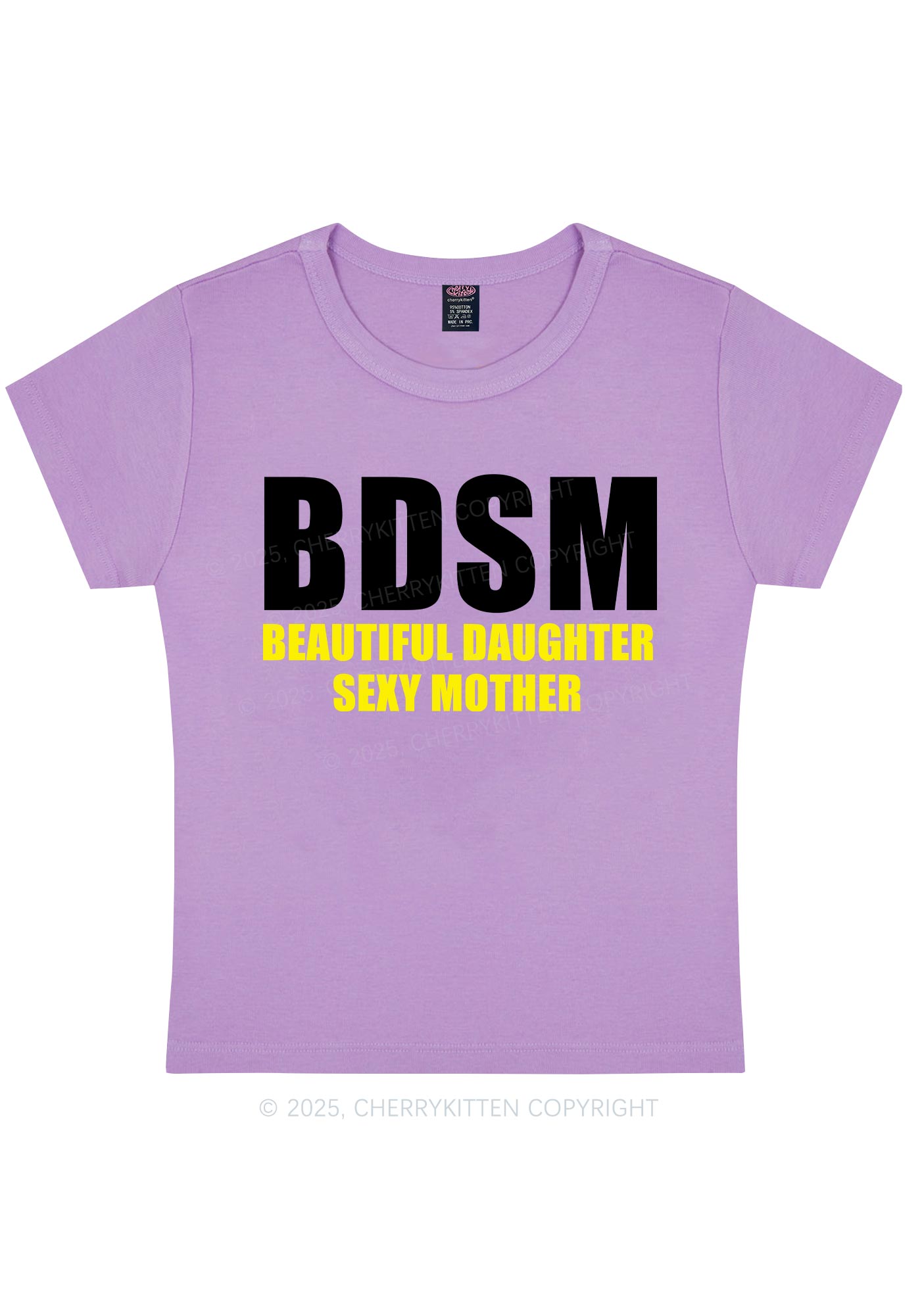 BDSM Daughter Mother Y2K Baby Tee Cherrykitten