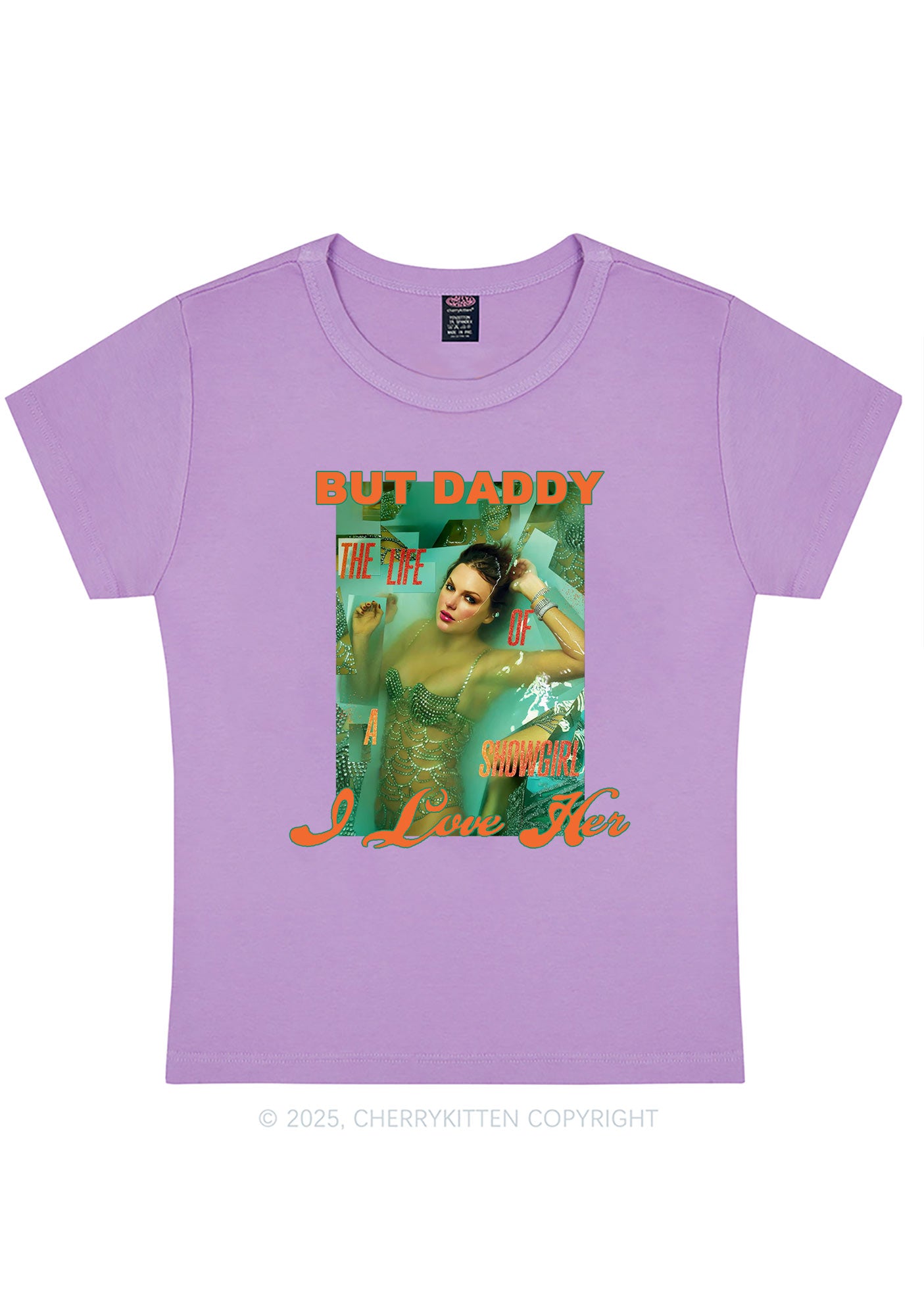 But Daddy Love TS Y2K Baby Tee Cherrykitten