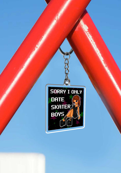 Only Date Skater Boys 1Pc Y2K Keychain Cherrykitten