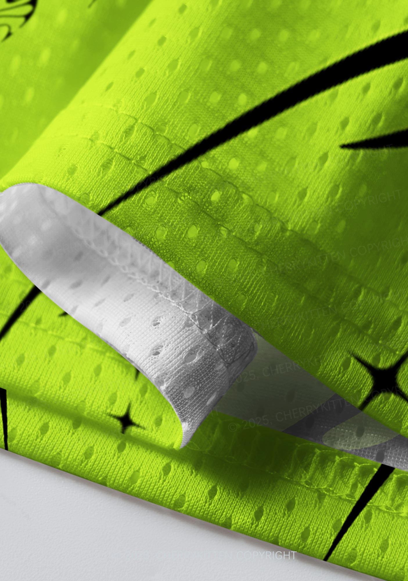 Custom Lime Green Cxxt Y2K Sport Jersey Shirts Cherrykitten