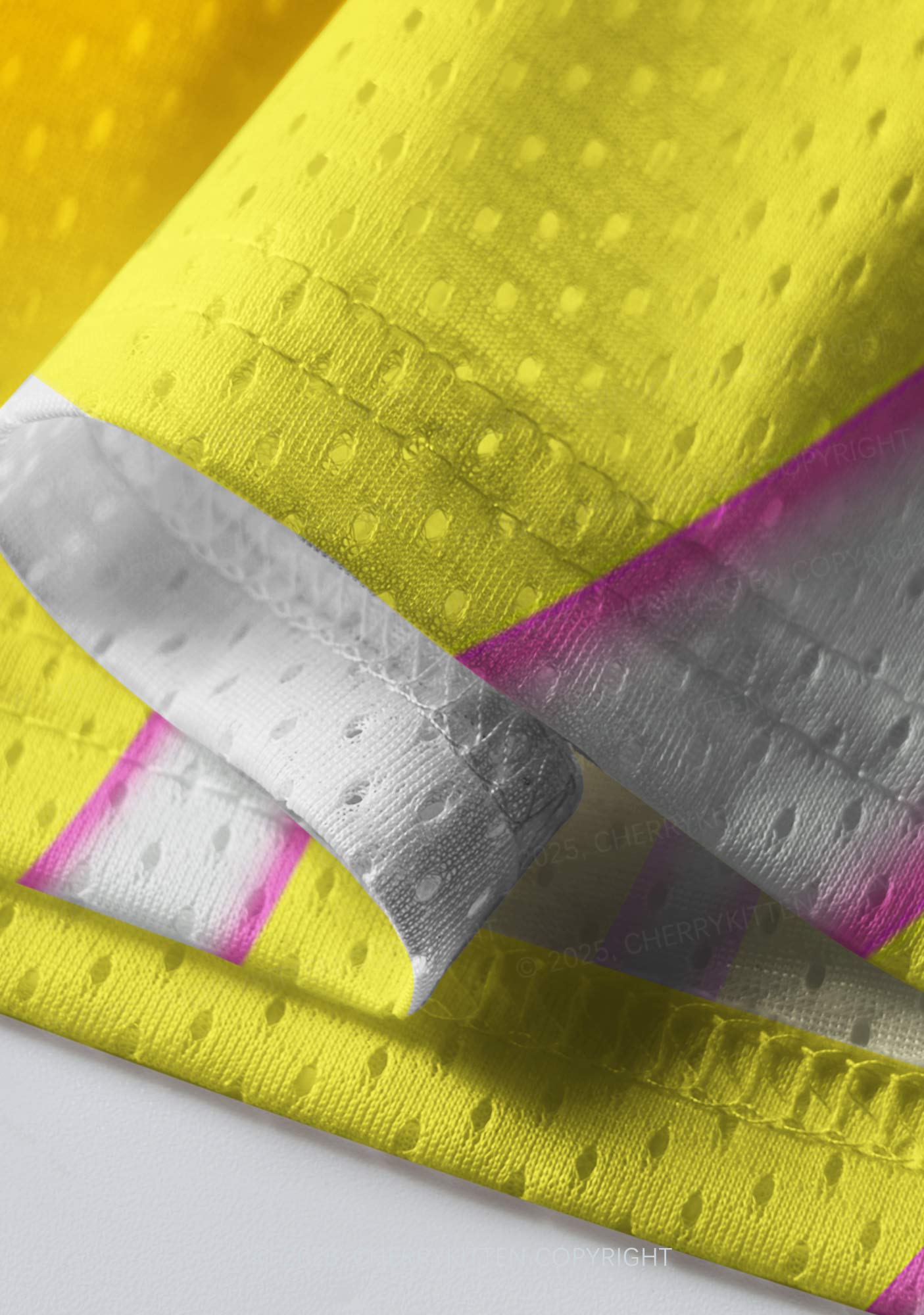 Custom Sunny Yellow Cxxt Star Y2K Sport Jersey Shirts Cherrykitten